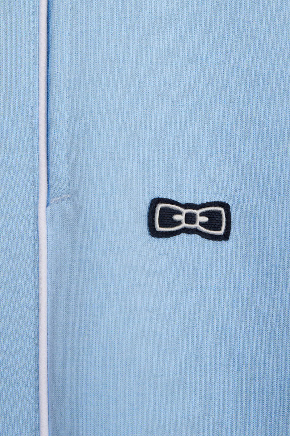 Eden Park_Straight-Cut Sky Blue Cotton Interlock Jogging Pants_E25MAIJO0003_BLM_05