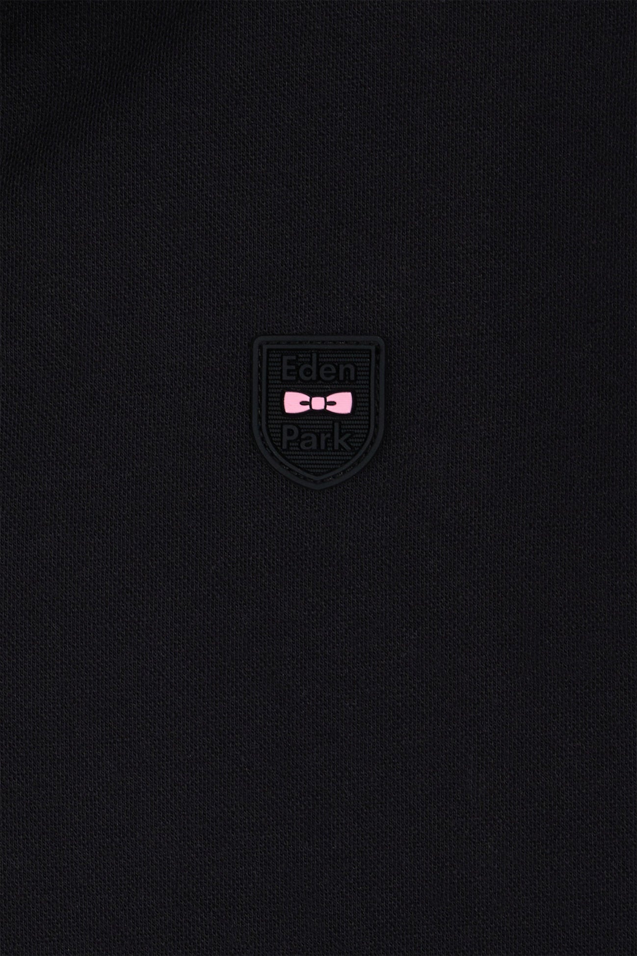 Eden Park_Slim-Fit Short-Sleeved Polo Shirt in Black Stretch Cotton PiquŽ_E25MAIPC0011_NO_05