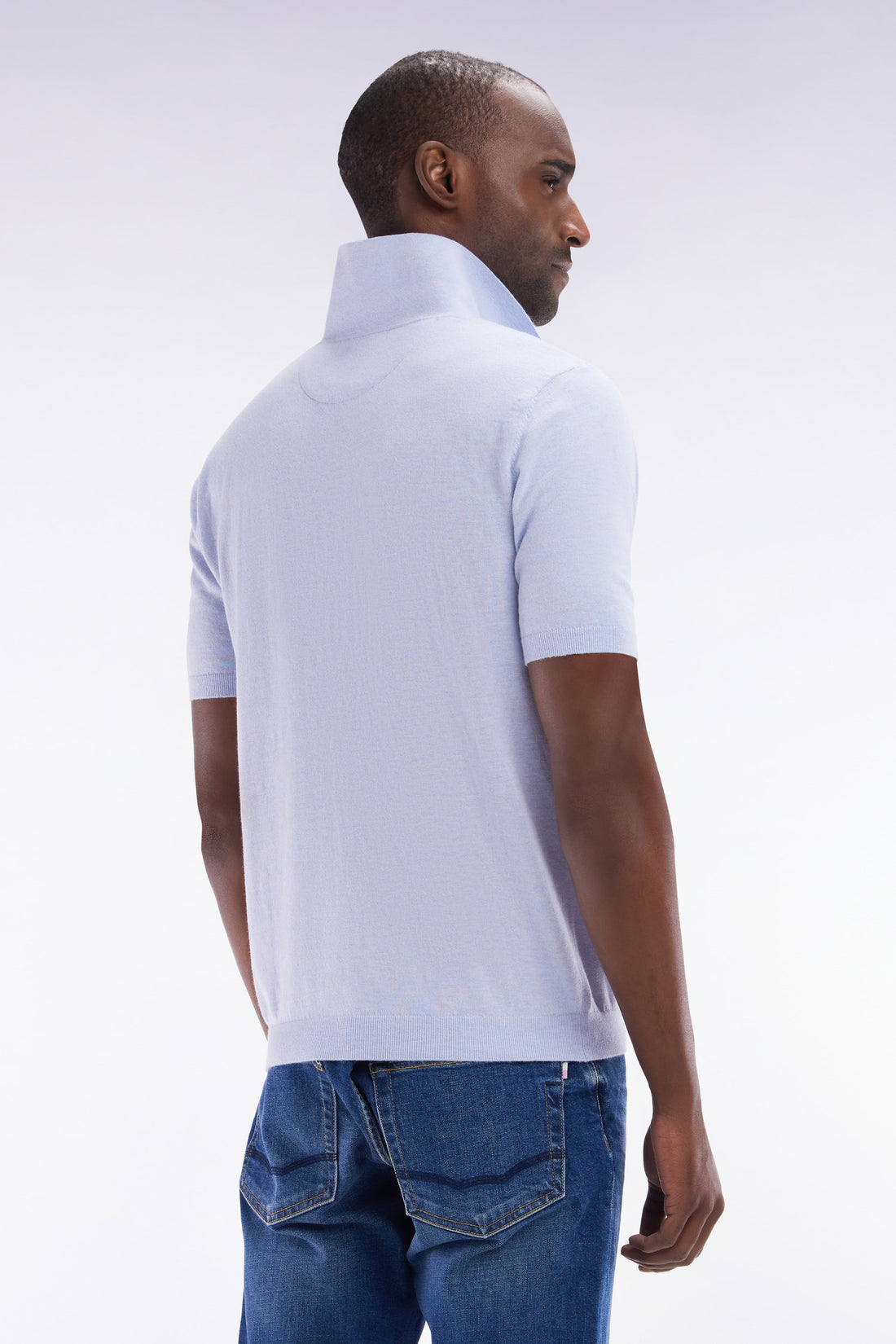 Eden Park_Straight-Fit Light Grey Cotton-Silk-Blend Polo Neck Jumper_E25MAIPU0036_BLC6_02