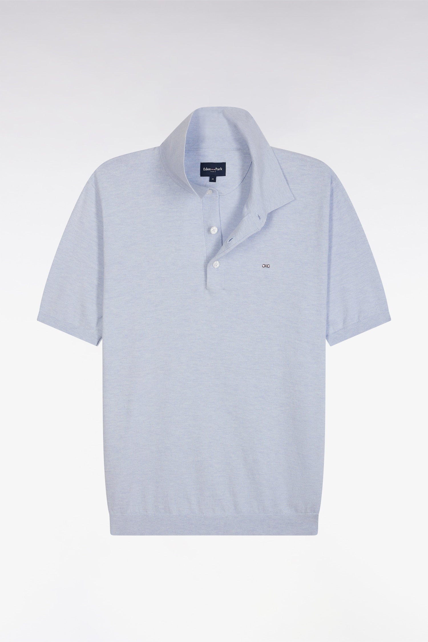 Eden Park_Straight-Fit Light Grey Cotton-Silk-Blend Polo Neck Jumper_E25MAIPU0036_BLC6_04