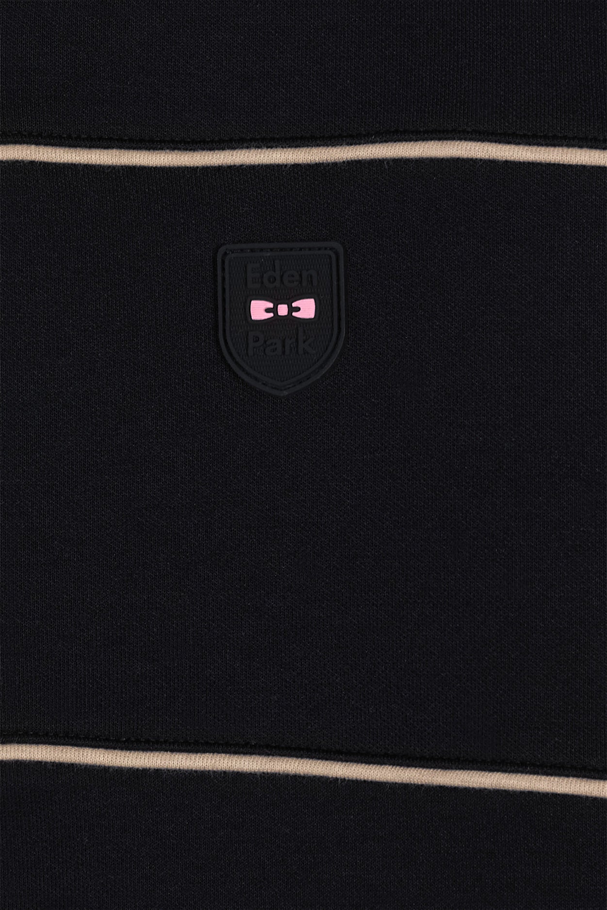 Eden Park_Black Cotton-Blend Zip-Up Sweatshirt_E25MAISW0017_NO_05