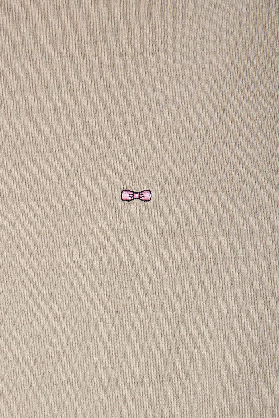 Eden Park_Straight-Fit Beige Short-Sleeved T-Shirt_E25MAITC0001_BEM7_05