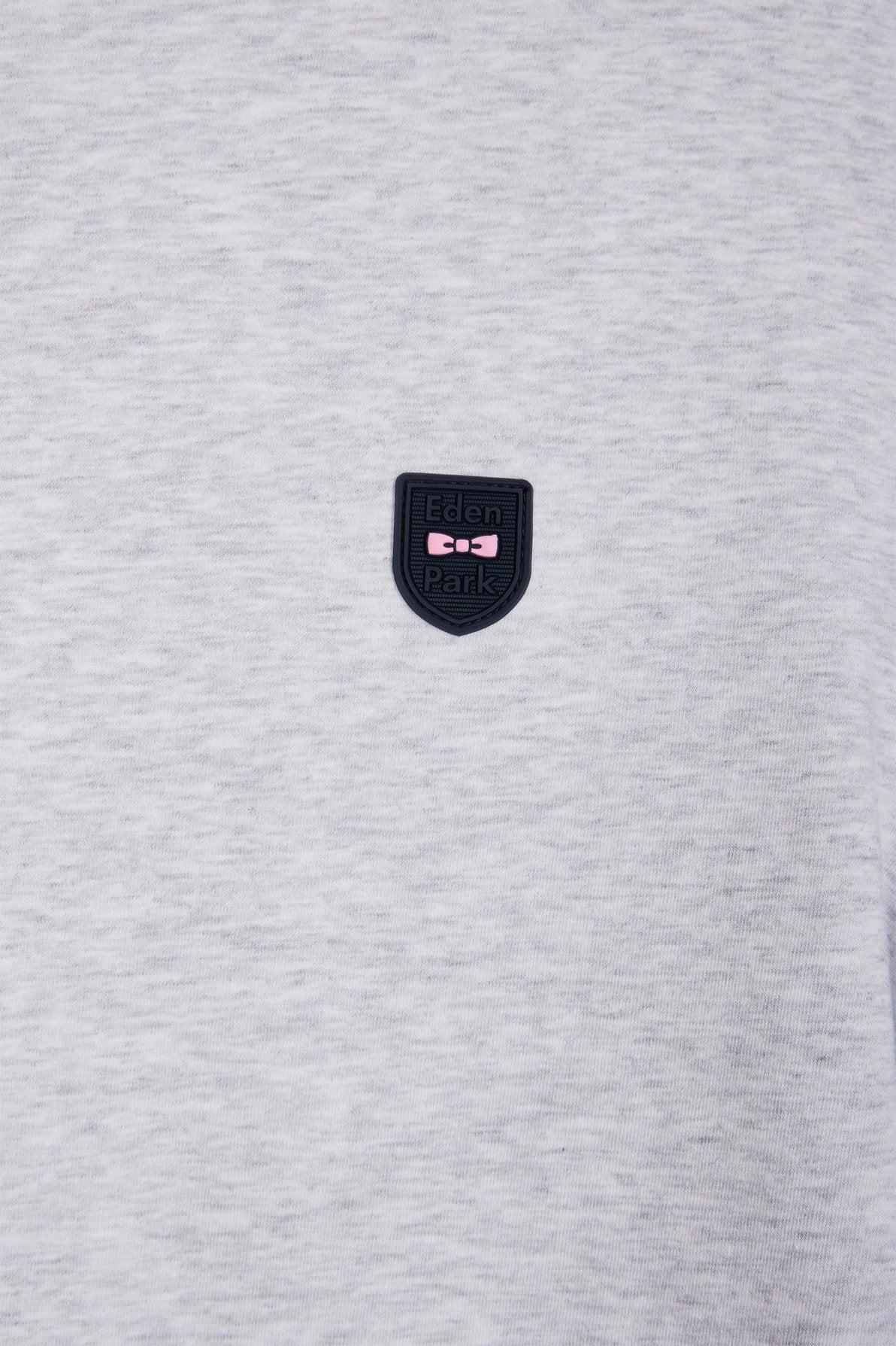Eden Park_Slim-Fit Grey Stretch Cotton T-Shirt_E25MAITC0020_GRC10_05