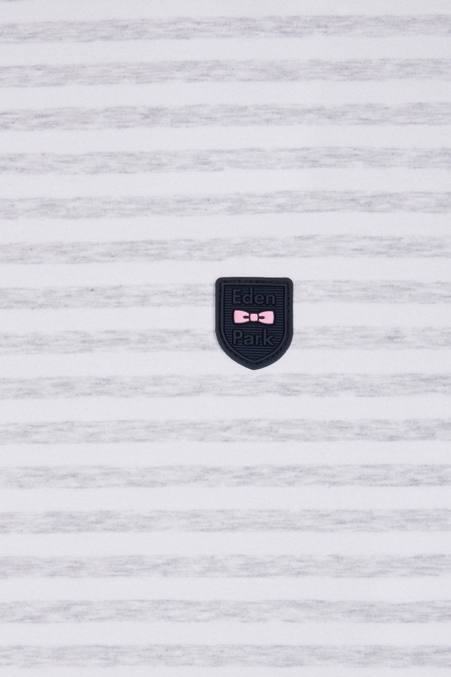 Eden Park_Slim-Fit Grey Striped Stretch Cotton T-Shirt_E25MAITC0021_GRC10_05