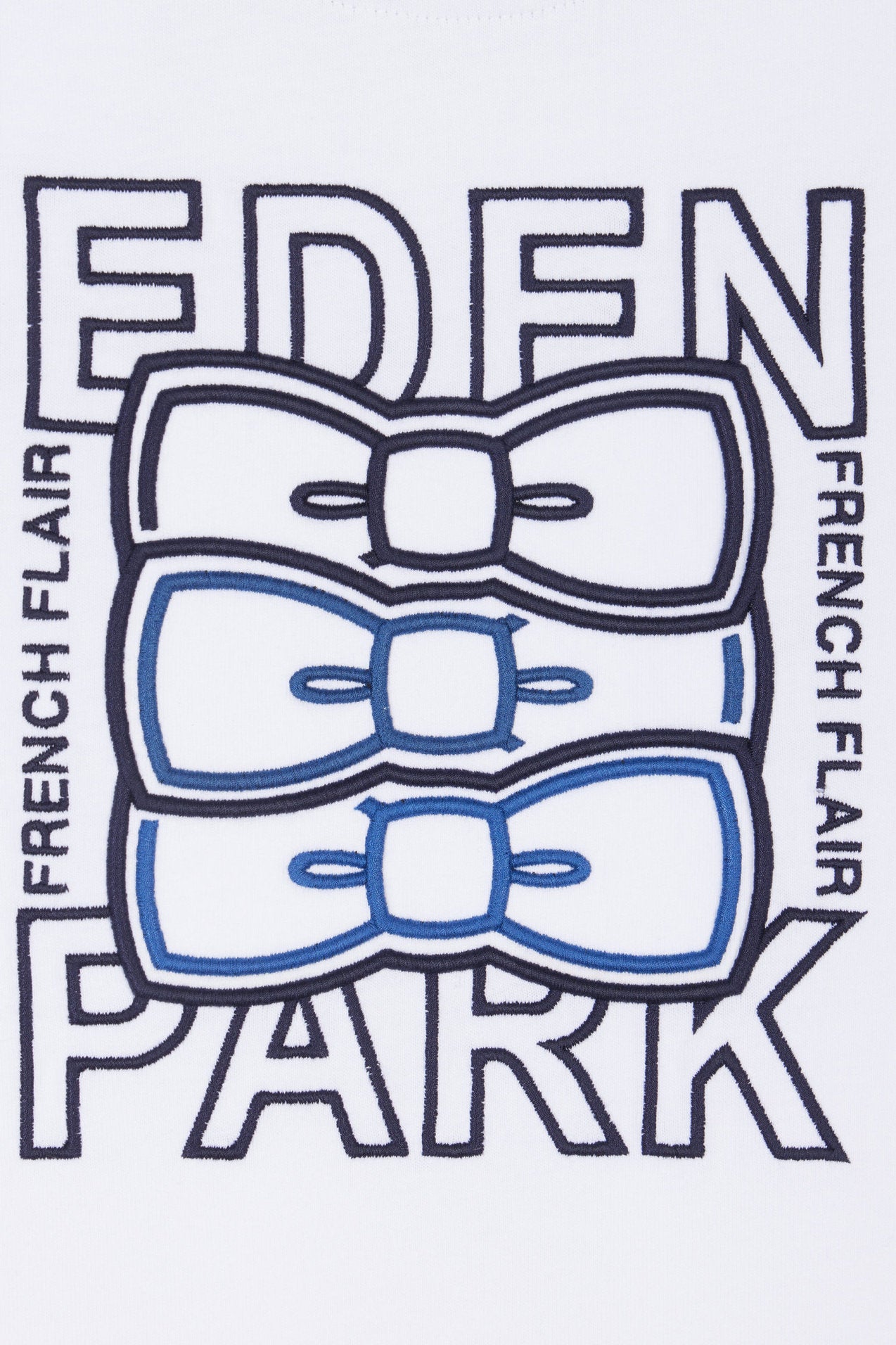 Eden Park_Straight-Fit White Cotton T-Shirt with Back Embroidery_E25MAITC0031_BC_05