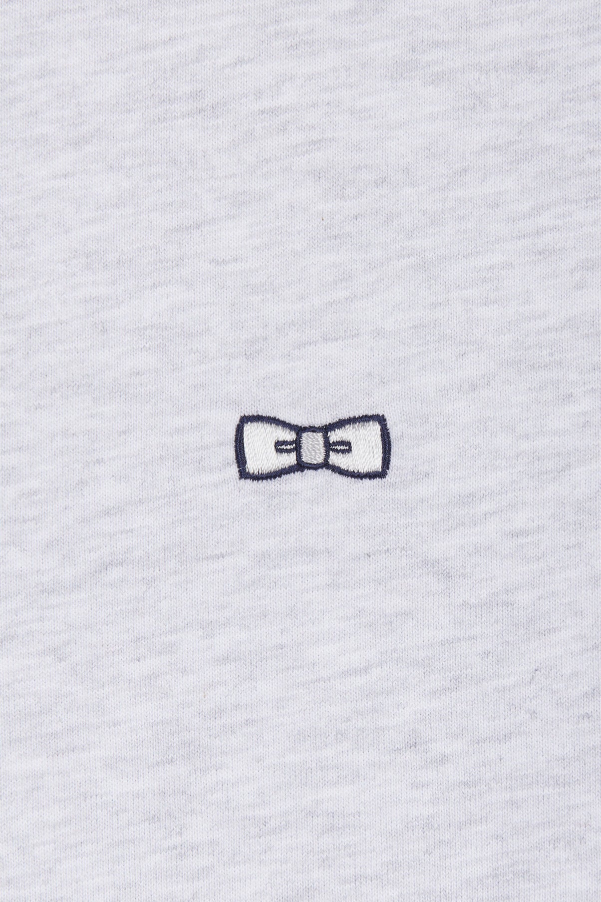 Eden Park_Relaxed Fit Grey Cotton T-Shirt with 10 Embroidery_E25MAITC0048_GRC10_05