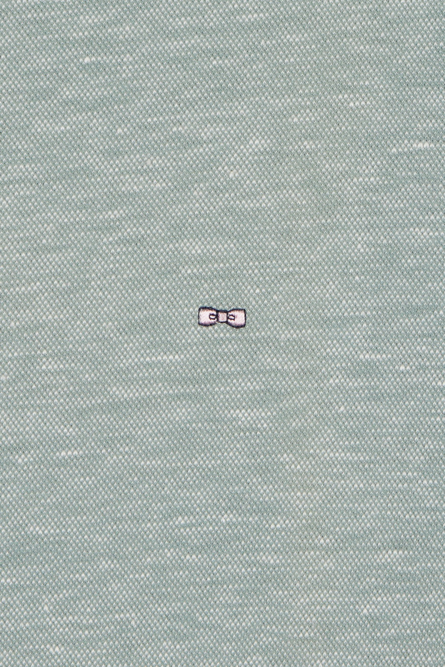 Eden Park_Straight-Fit Medium Grey T-Shirt in Cotton and Linen Blend_E25MAITC0080_GRM26_05