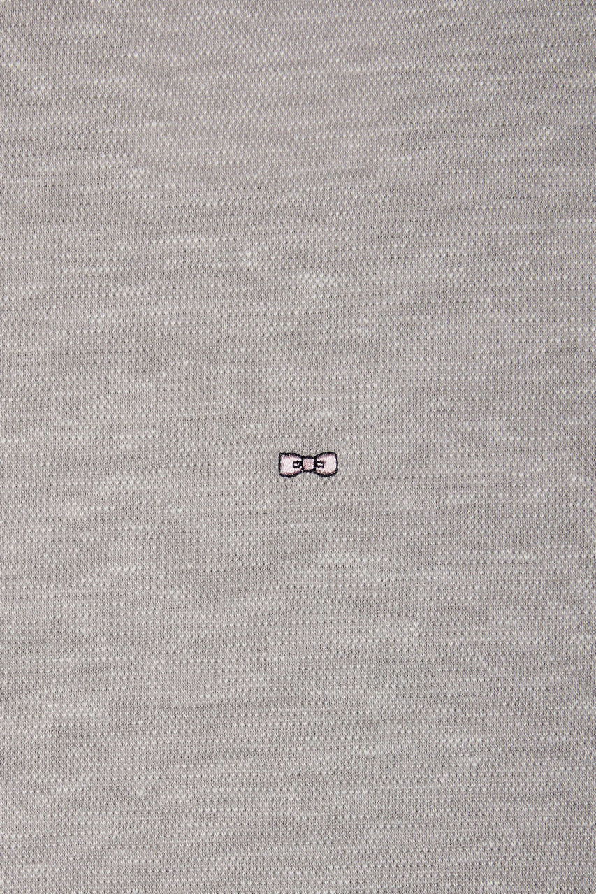 Eden Park_Straight-Fit Grey T-Shirt in Cotton and Linen Blend_E25MAITC0080_GRM5_05