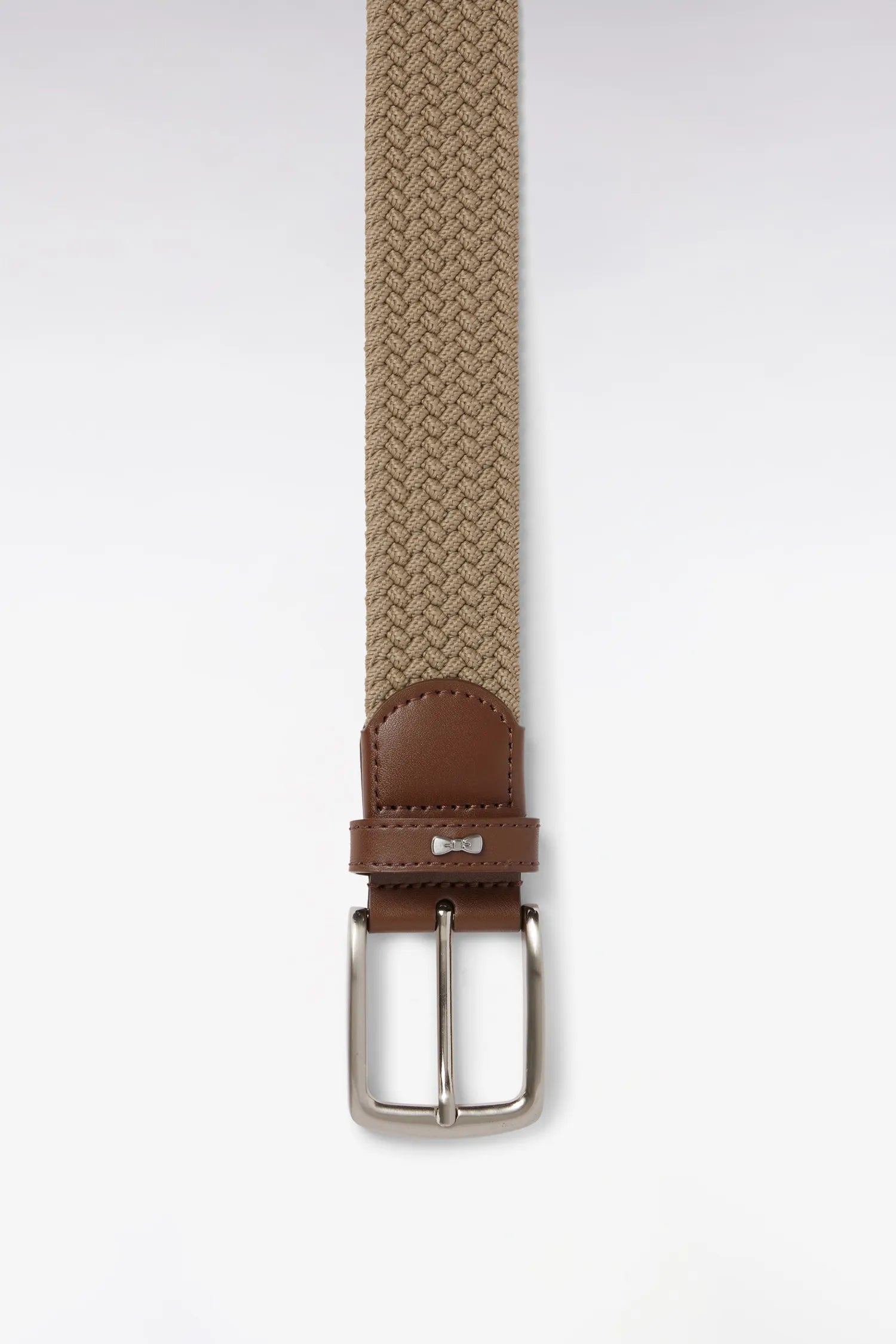 Eden Park 0 Men Beige Elasticated Textile Belt SKU: E26ACTCE0001_BEM30 Image 02