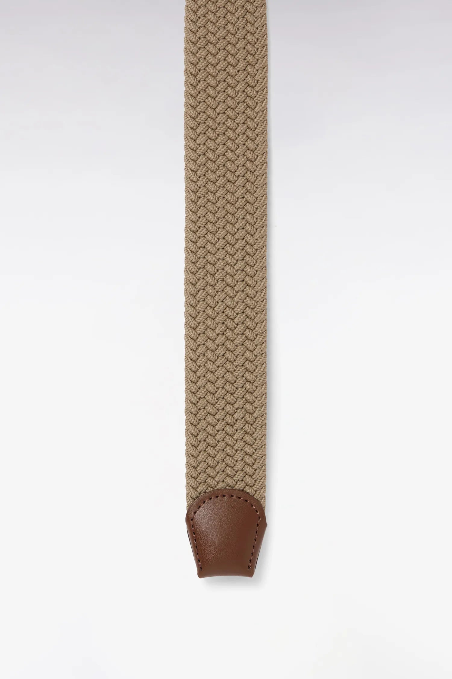 Eden Park 0 Men Beige Elasticated Textile Belt SKU: E26ACTCE0001_BEM30 Image 03