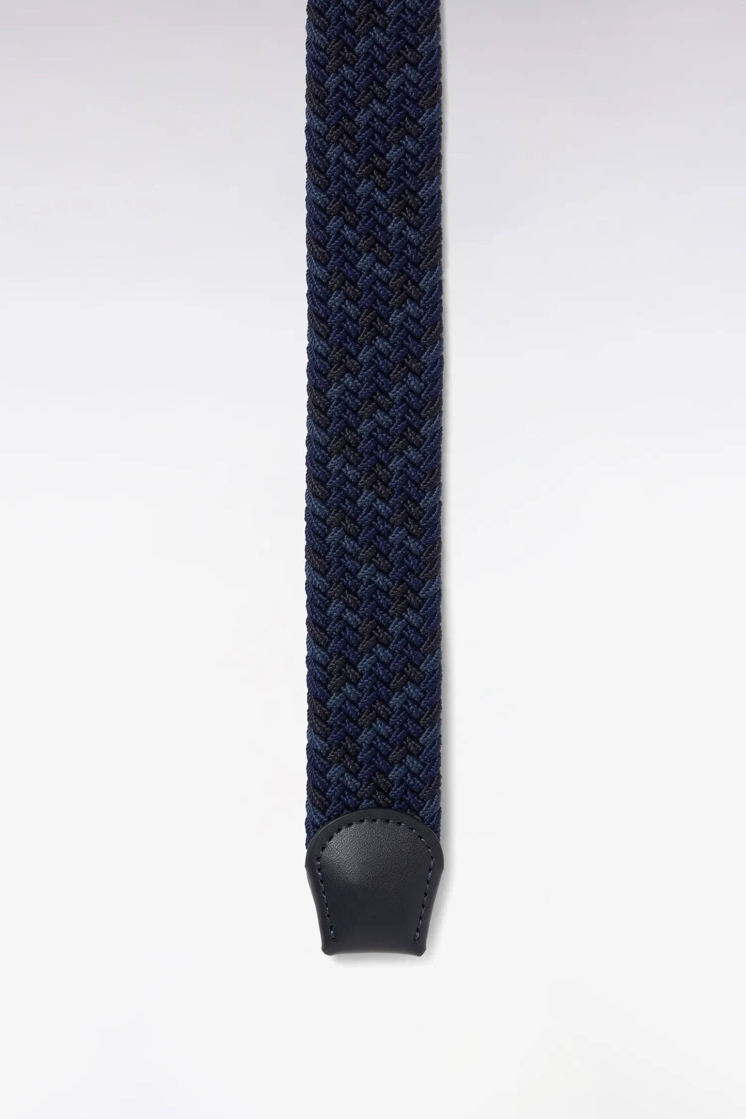 Eden Park 0 Men Navy Blue Tricolour Elasticated Textile Belt SKU: E26ACTCE0002_BLF Image 03