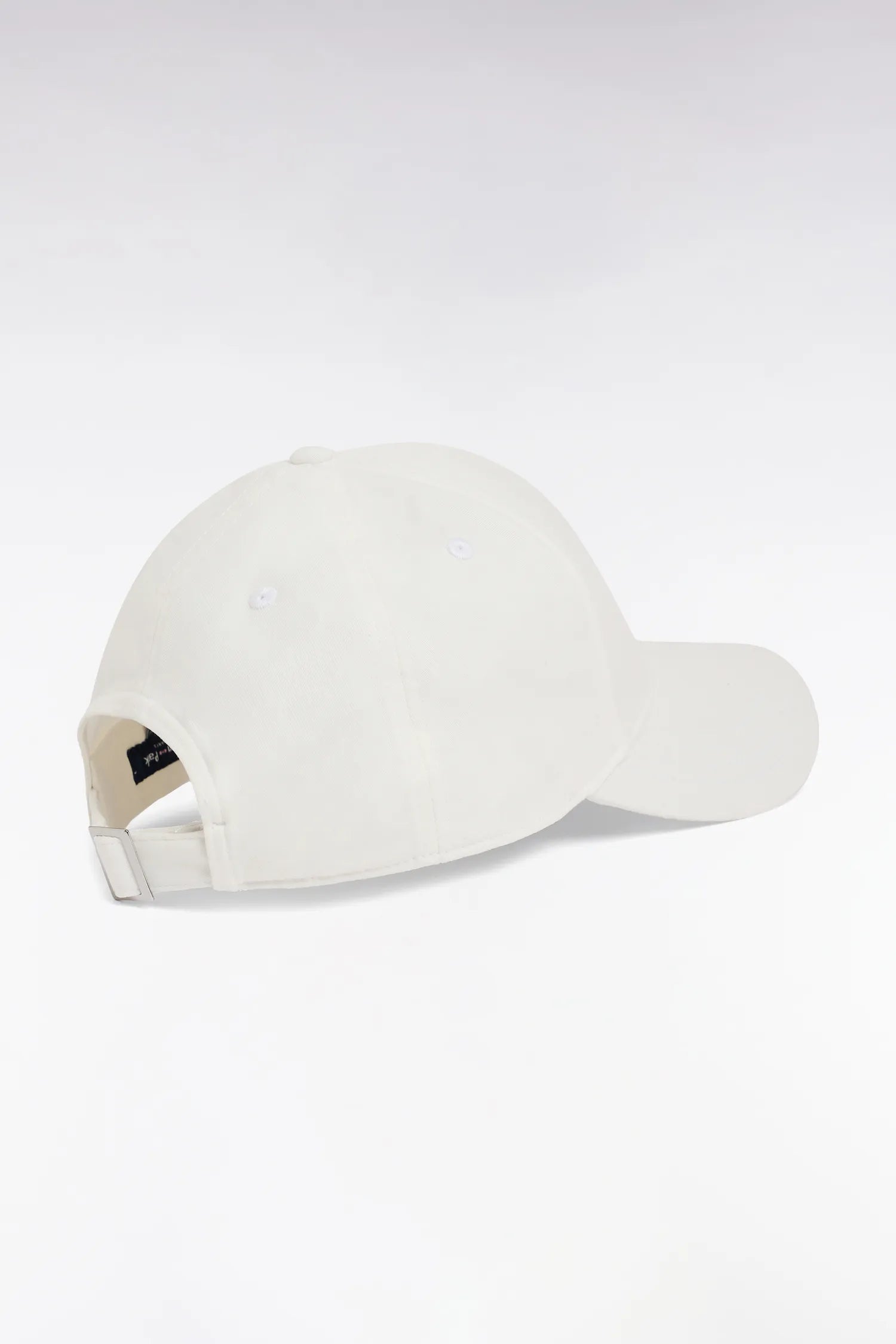 Eden Park 0 Men Ecru Stretch Cotton Twill Cap SKU: E26CHACA0001_BEC15 Image 02