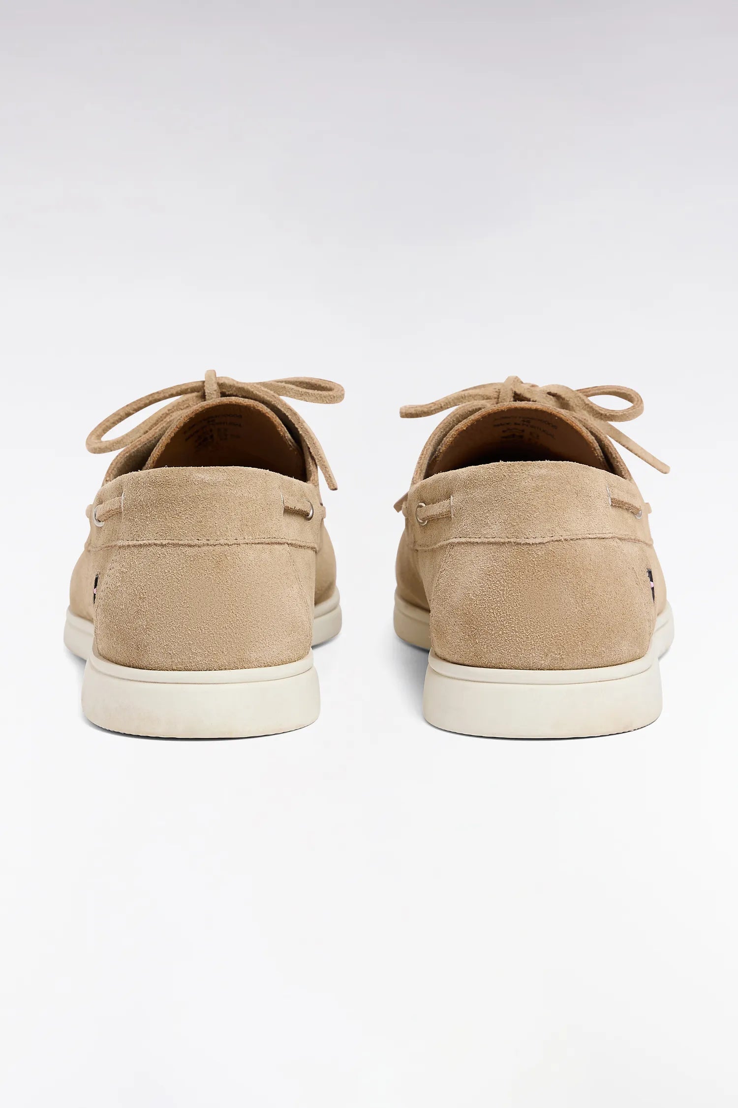 Eden Park Beige Men Beige Suede Boat Shoes SKU: E26CHSMO0006_BEC5 Image 03