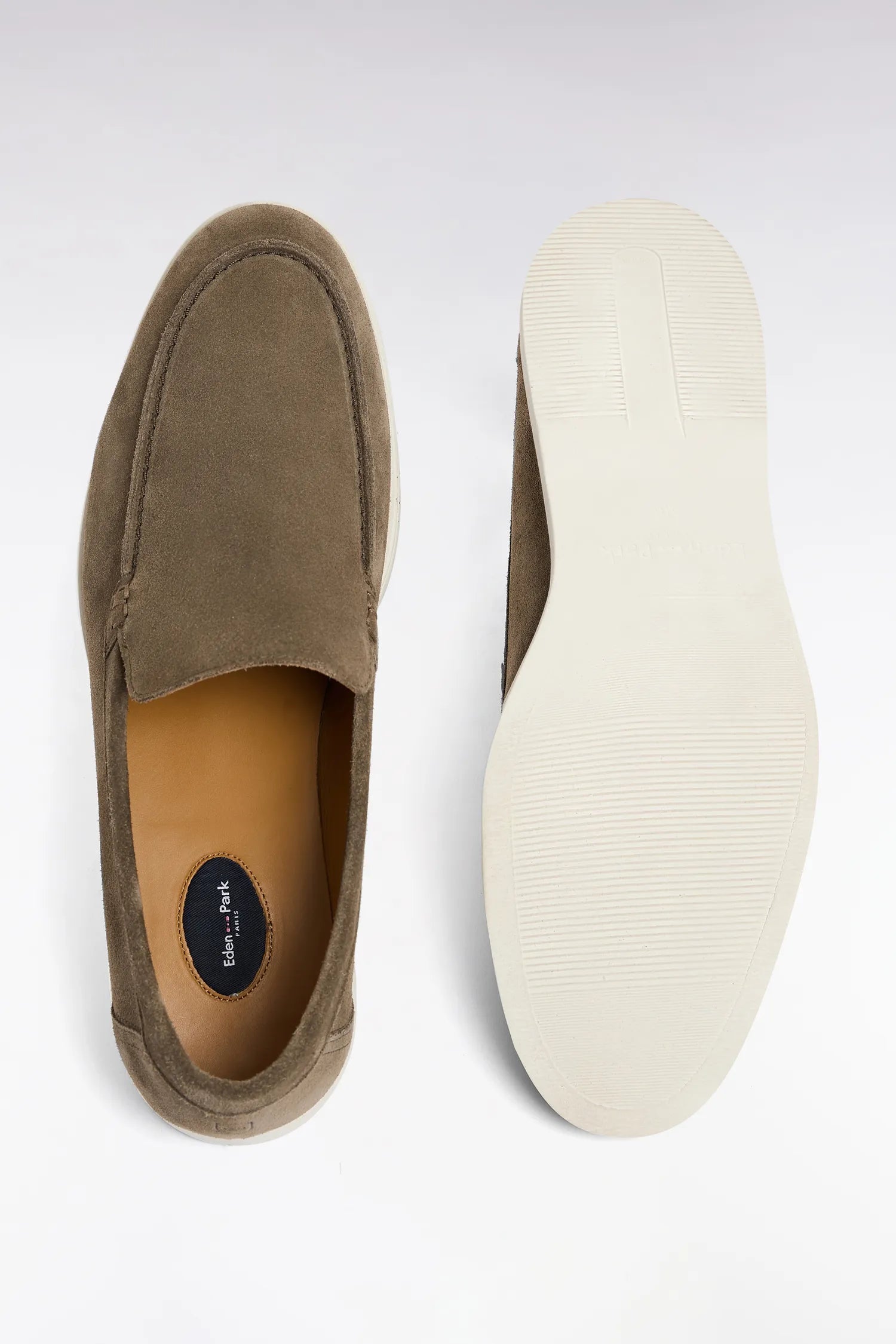 Eden Park Grey Men Grey Suede Boat Shoes SKU: E26CHSMO0006_GRM18 Image 02