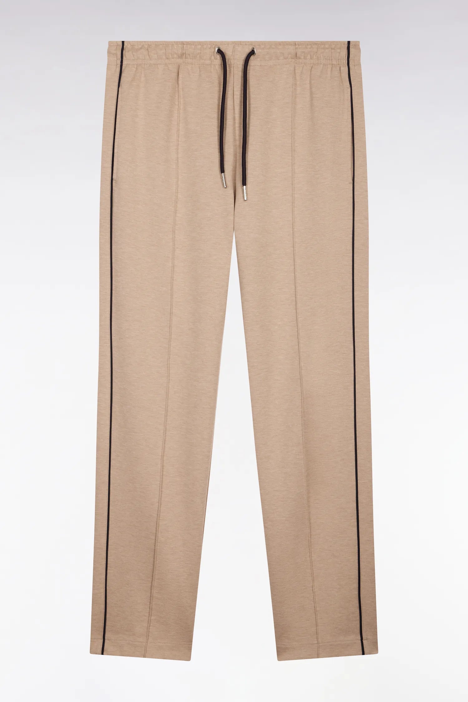 Eden Park 0 Men Regular Fit Beige Cotton Blend Jogging Pants SKU: E26MAIJO0005_BEC13 Image 05