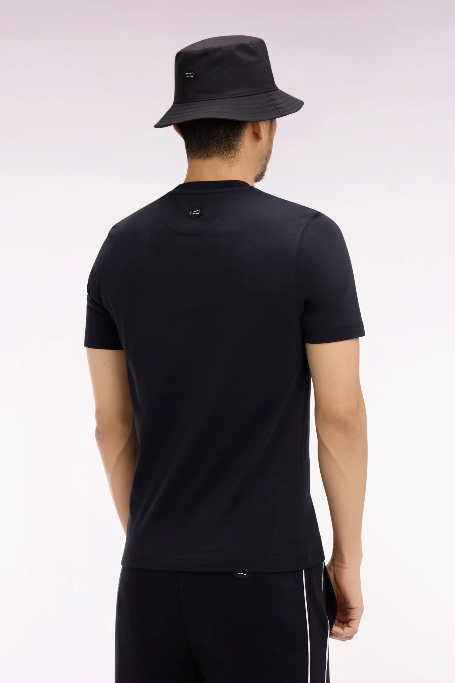 Eden Park 0 Men Ecru Screen-Printed Short-Sleeved T-Shirt SKU: E26MAITC0067_NO Image 04