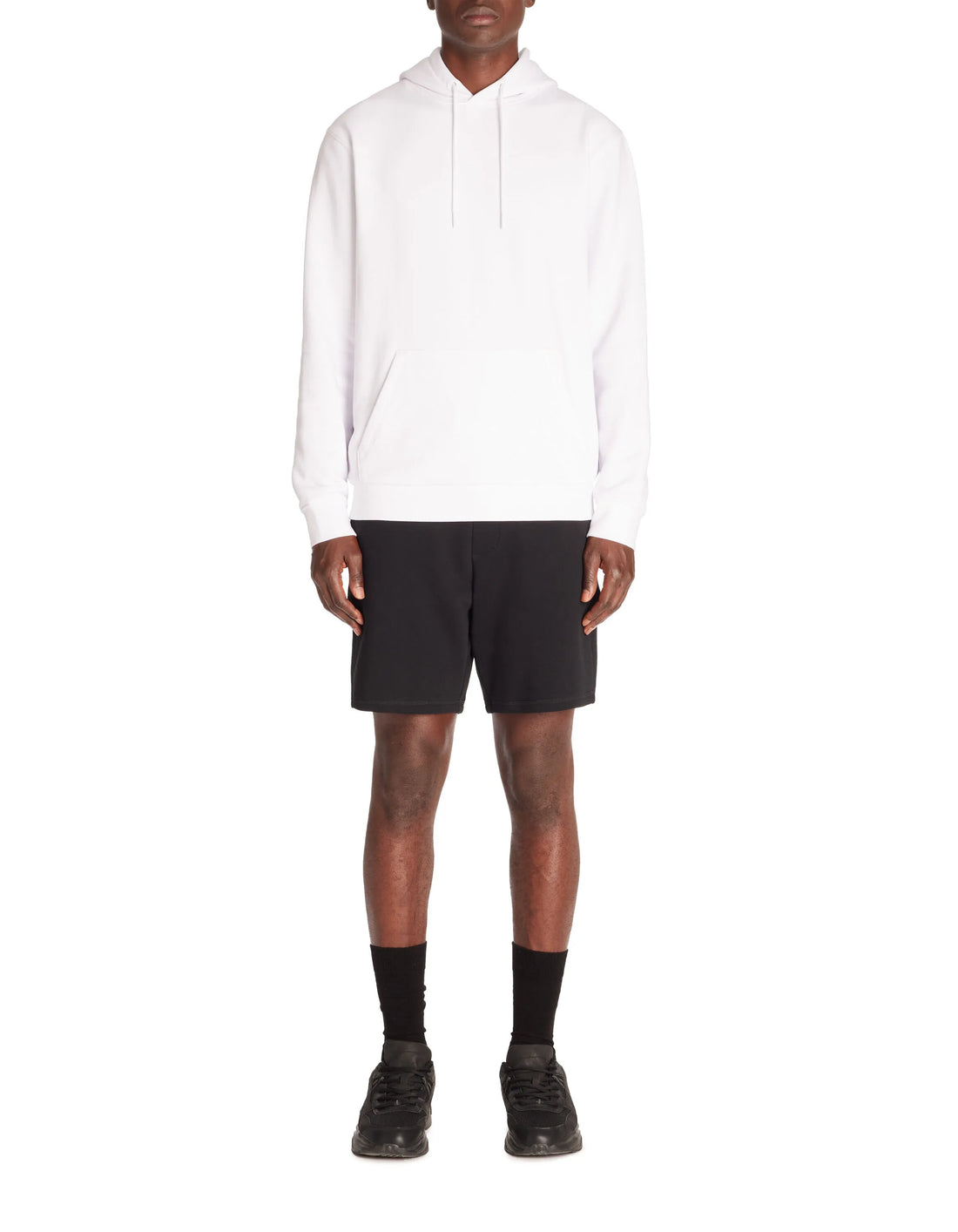 Celio_Optical White_Regular Hooded Sweatshirt 100% Cotton_FESIX_OPTICAL WHITE_02