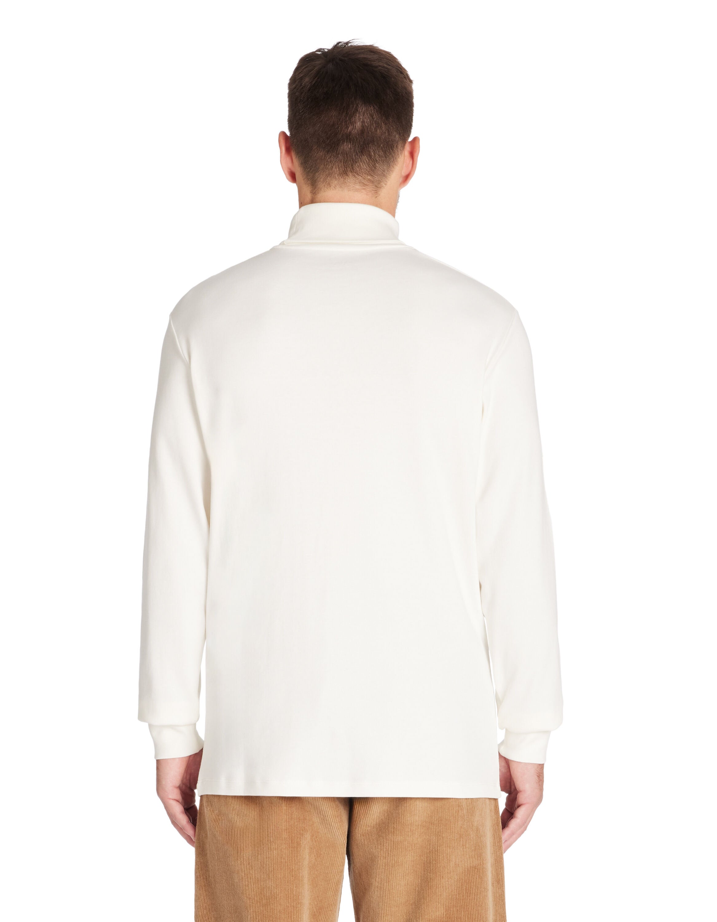 Celio_Beige Turtleneck Long Sleeve T-Shirt_FETURTLE_ECRU_03