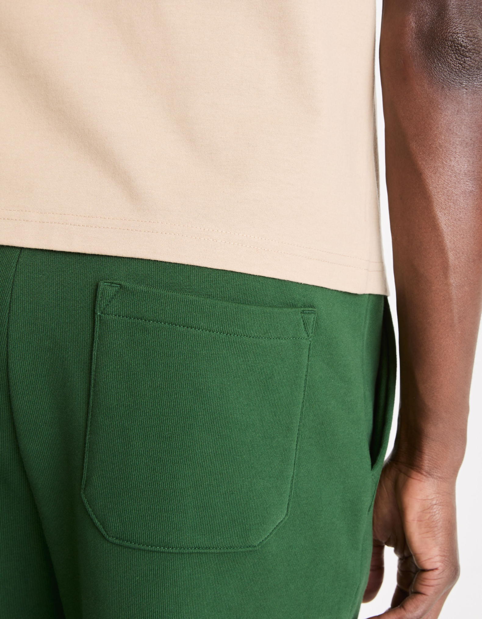 Wide Jogging Pants - Green_FOIDEA_GREEN BRITISH_06