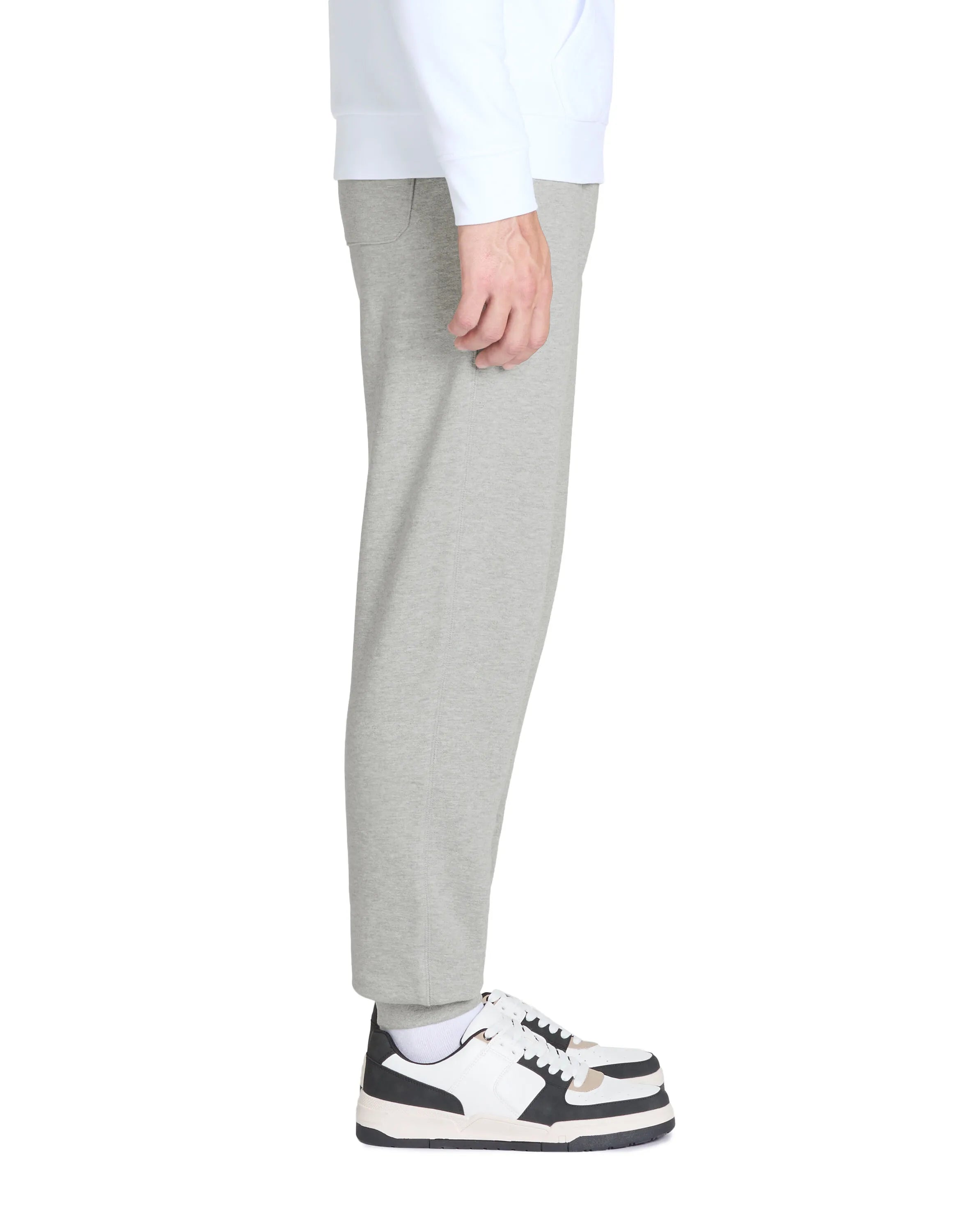 Celio_Heather Grey_Regular Jogging Pants_FOJOGGIE2_HEATHER GREY_04