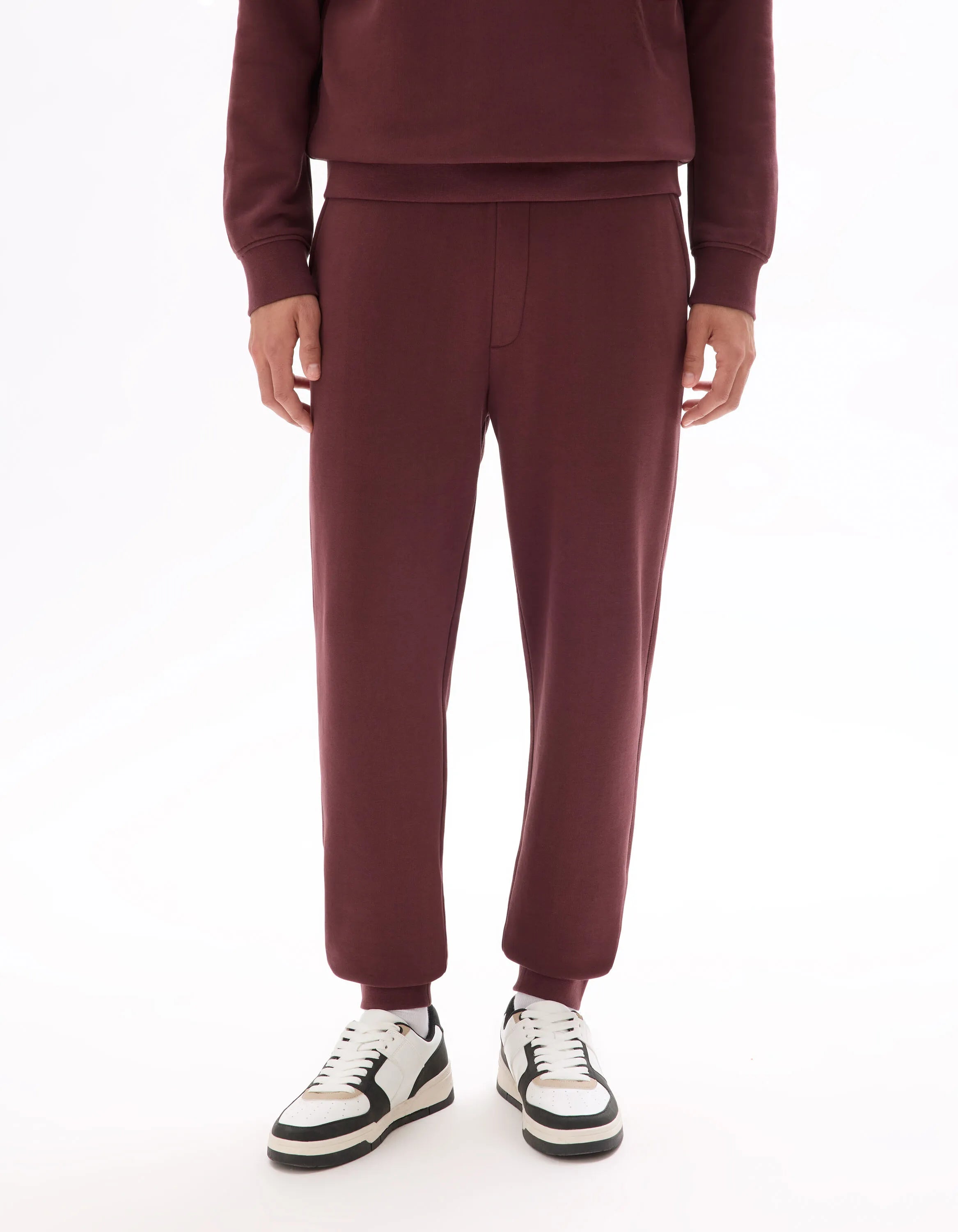 Celio_Raisin_Regular Jogging Pants_FOJOGGIE2_RAISIN_02