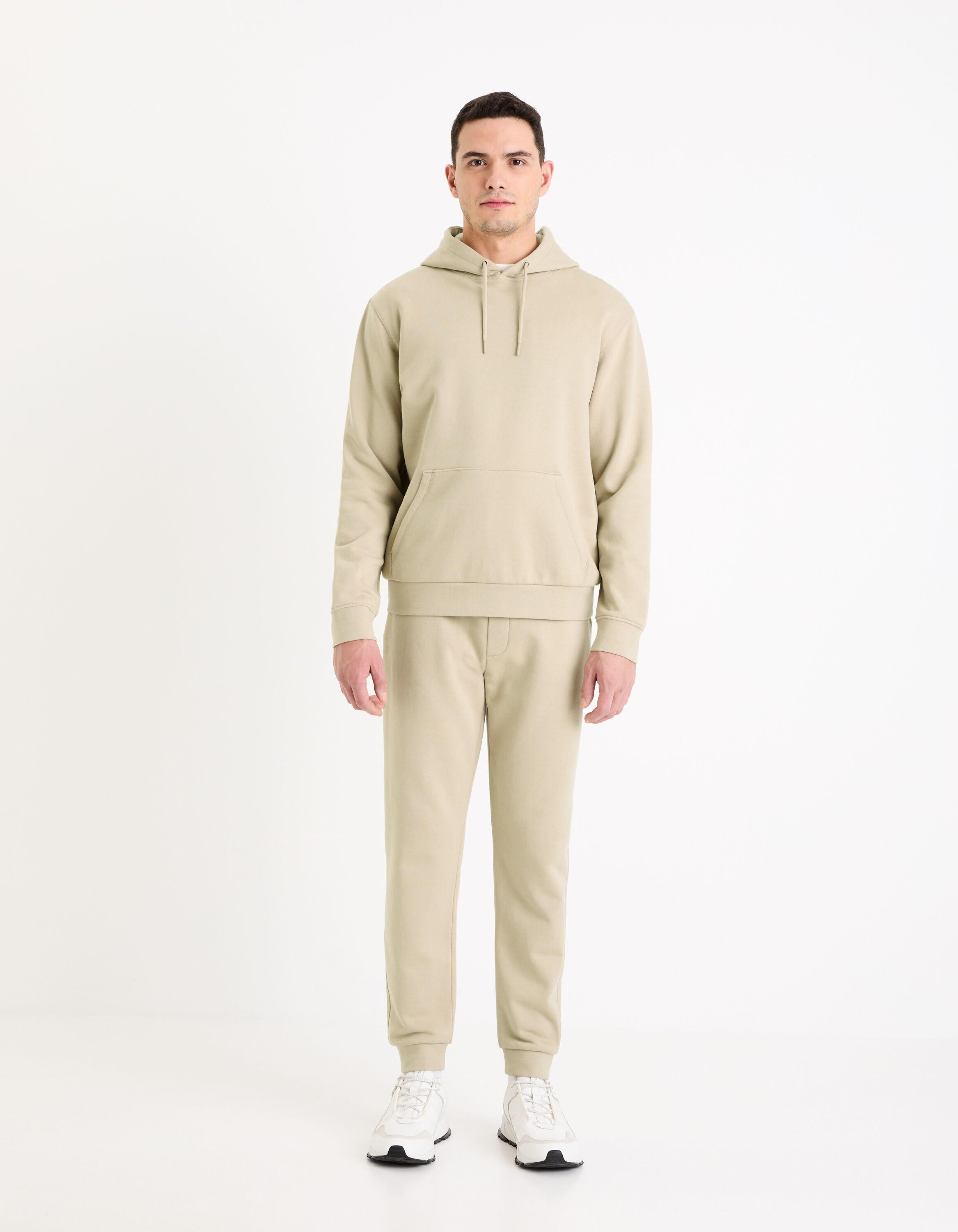 100% Cotton Jogging Pants_FOJOGGIE_LIGHT TAUPE_02