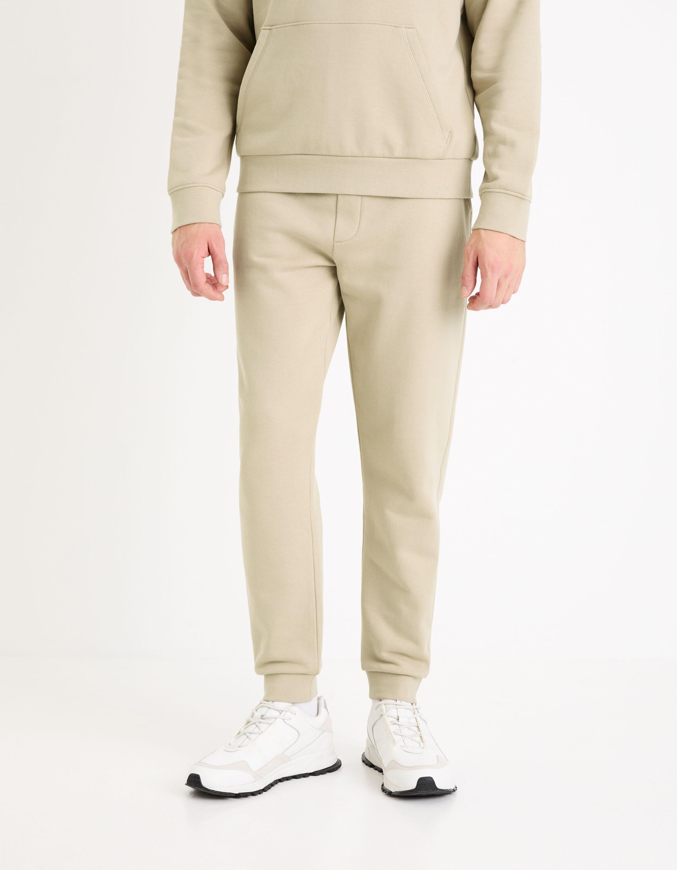 100% Cotton Jogging Pants_FOJOGGIE_LIGHT TAUPE_03