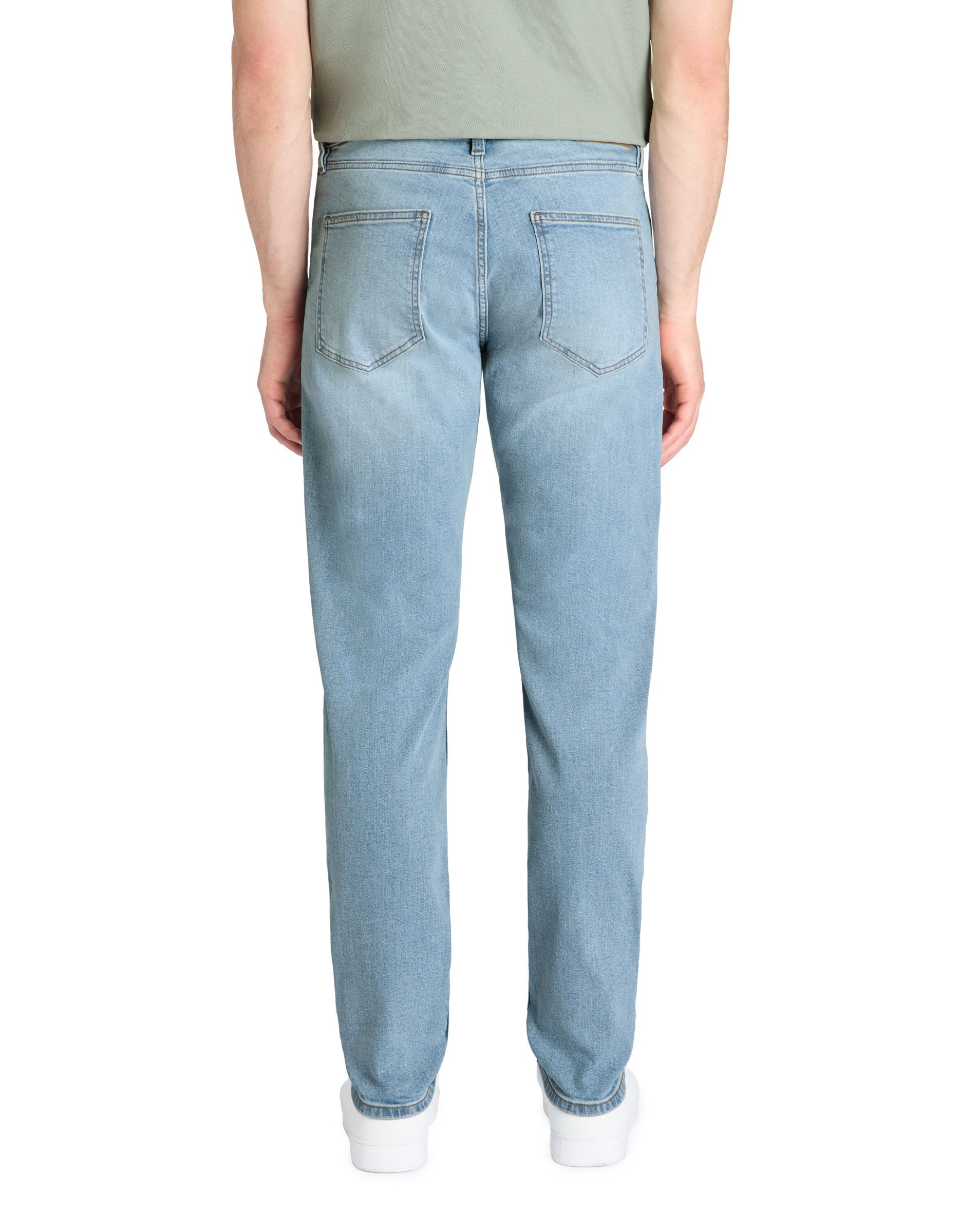 Celio_100% Cotton Stretch C25 Slim Jeans - Light Blue_FOSLIM_BLEACHED E25_04