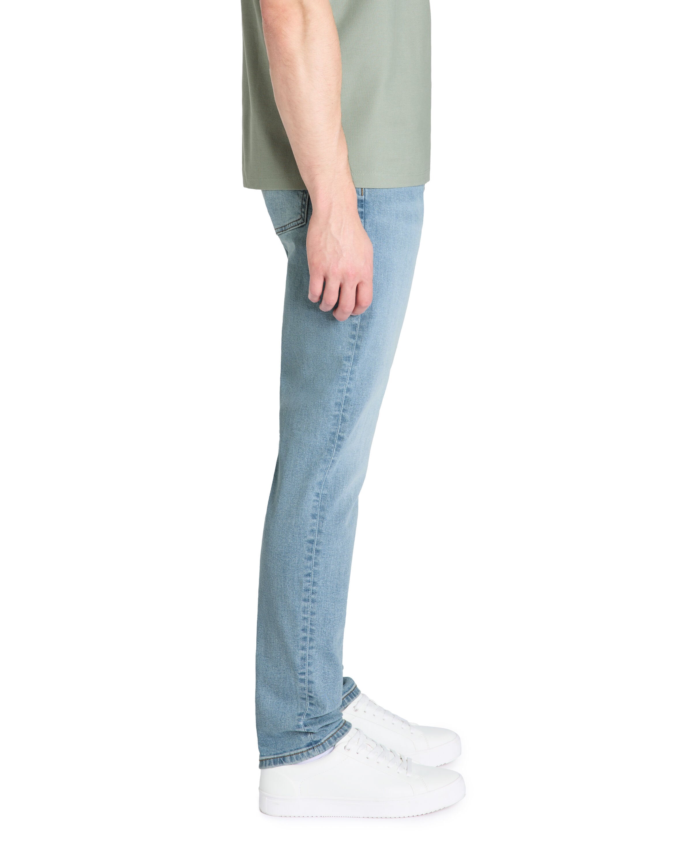 Celio_100% Cotton Stretch C25 Slim Jeans - Light Blue_FOSLIM_BLEACHED E25_05