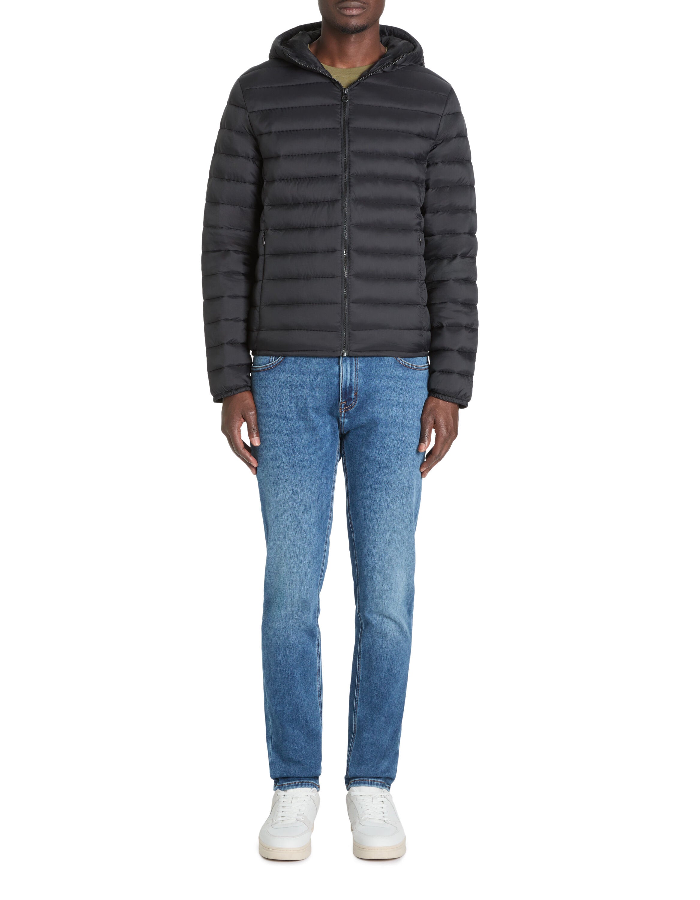 Celio_Black Light Hooded Down Jacket_FUBUBBLE_BLACK_02