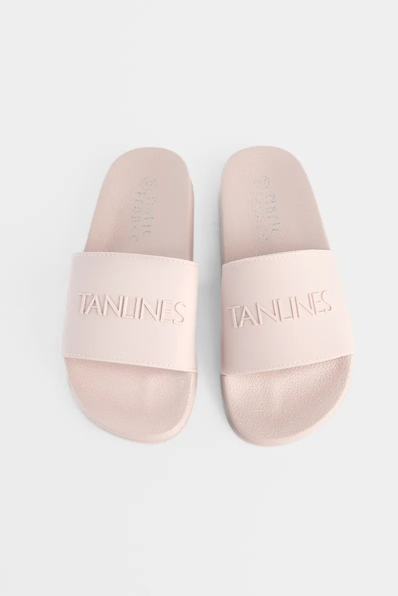 Marie France Pink Women Tanlines Sleek Smooth Summer Slider Sandals SKU: FWTANLINES_Pink Image 01