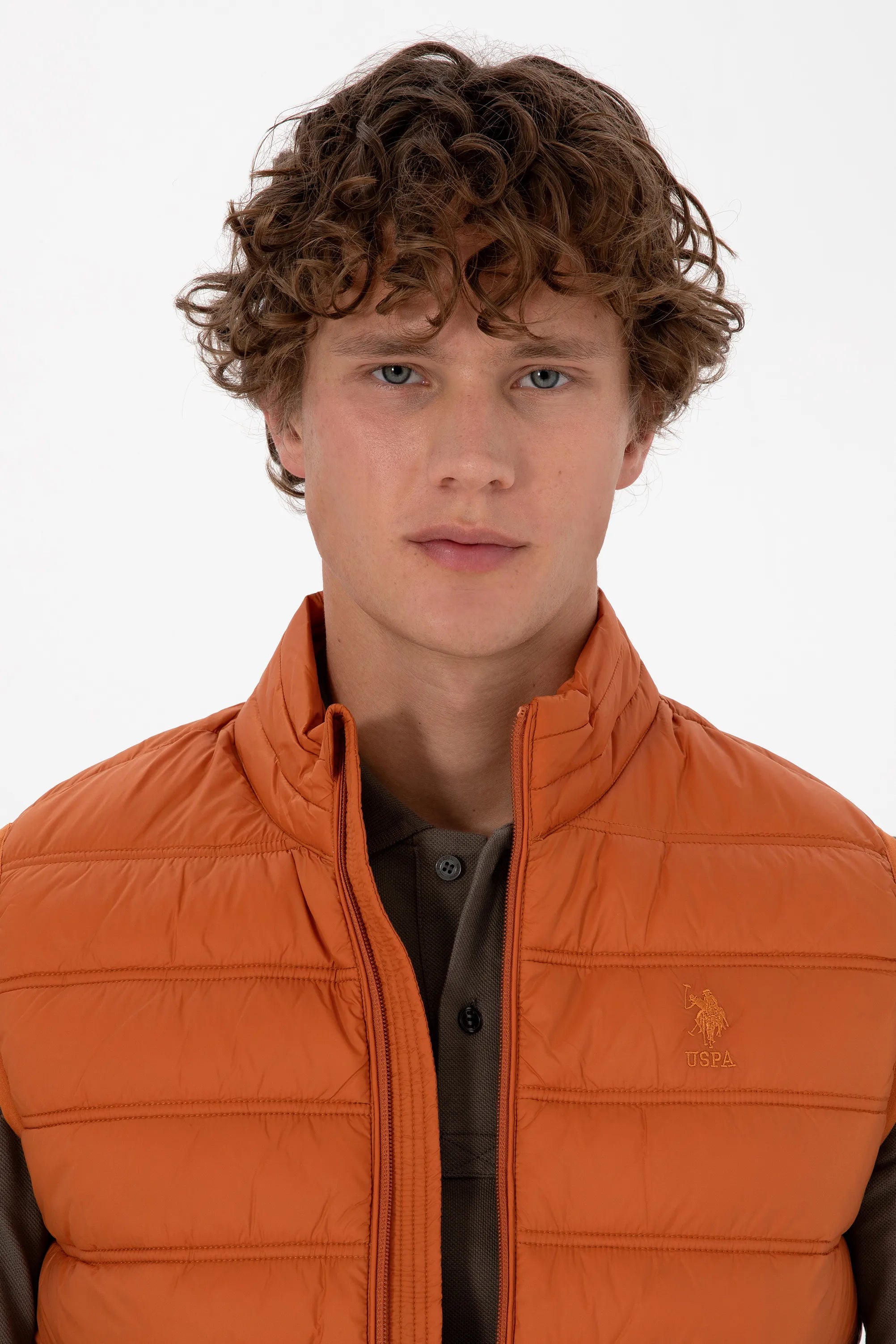 U.S. Polo Assn._Copper_Copper Vest Jacket_G081GL0100 2246396_VR182_02