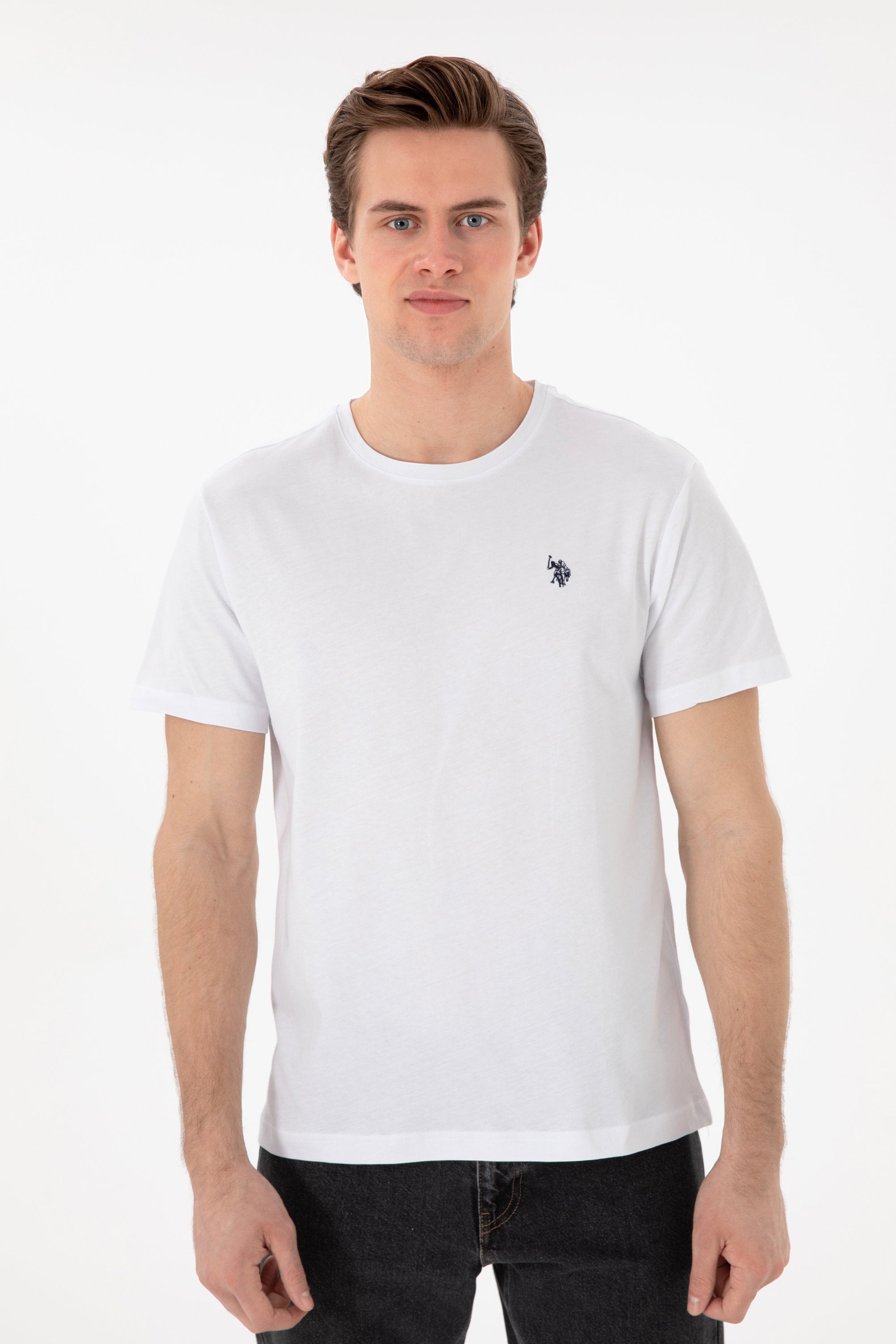 U.S. Polo Assn._White T-Shirt_G081GL0110 2084591_VR013_03