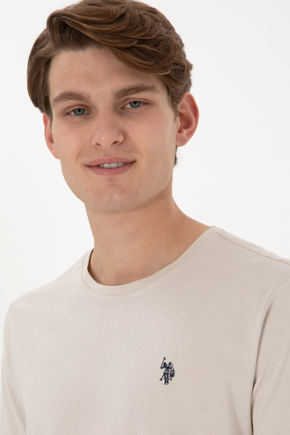 U.S. Polo Assn._Stone T-Shirt_G081GL0110 2084591_VR049_02