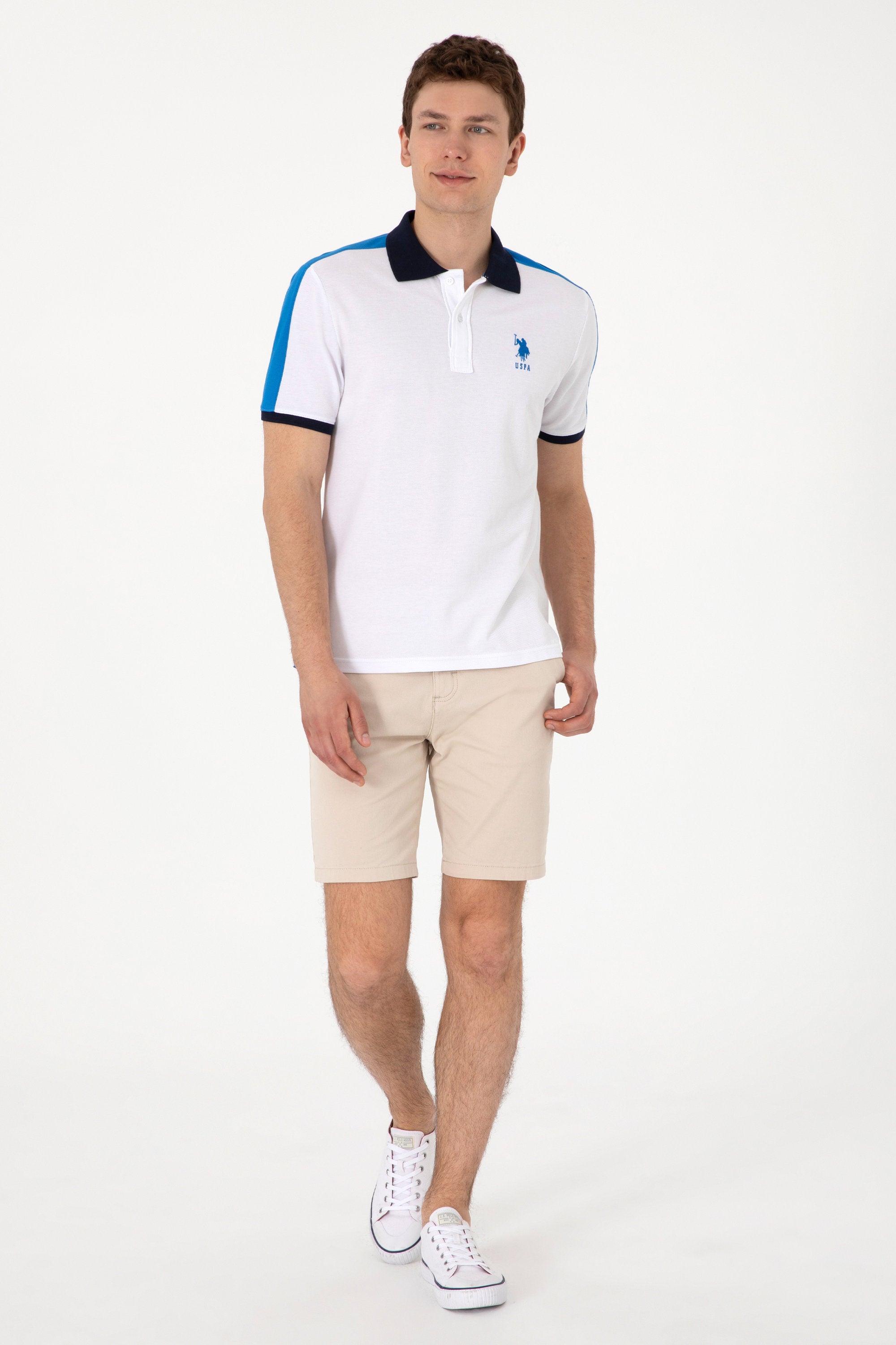 U.S. Polo Assn._White Polo Shirt_G081GL0110 2104262_VR013_04
