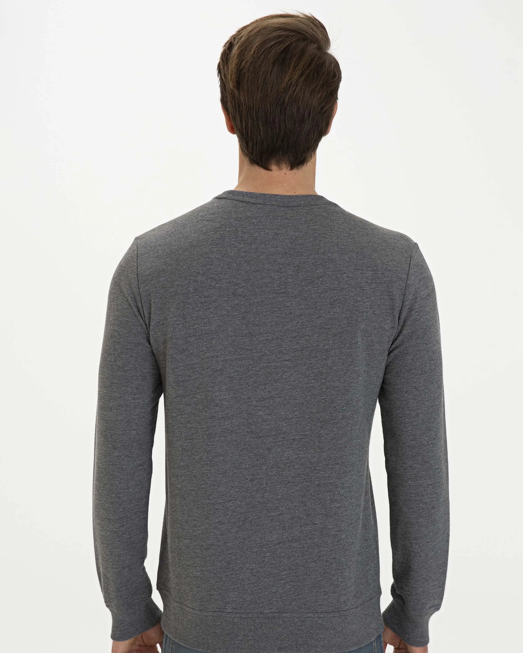 Dark Grey Sweat Shirt - BEVAVA