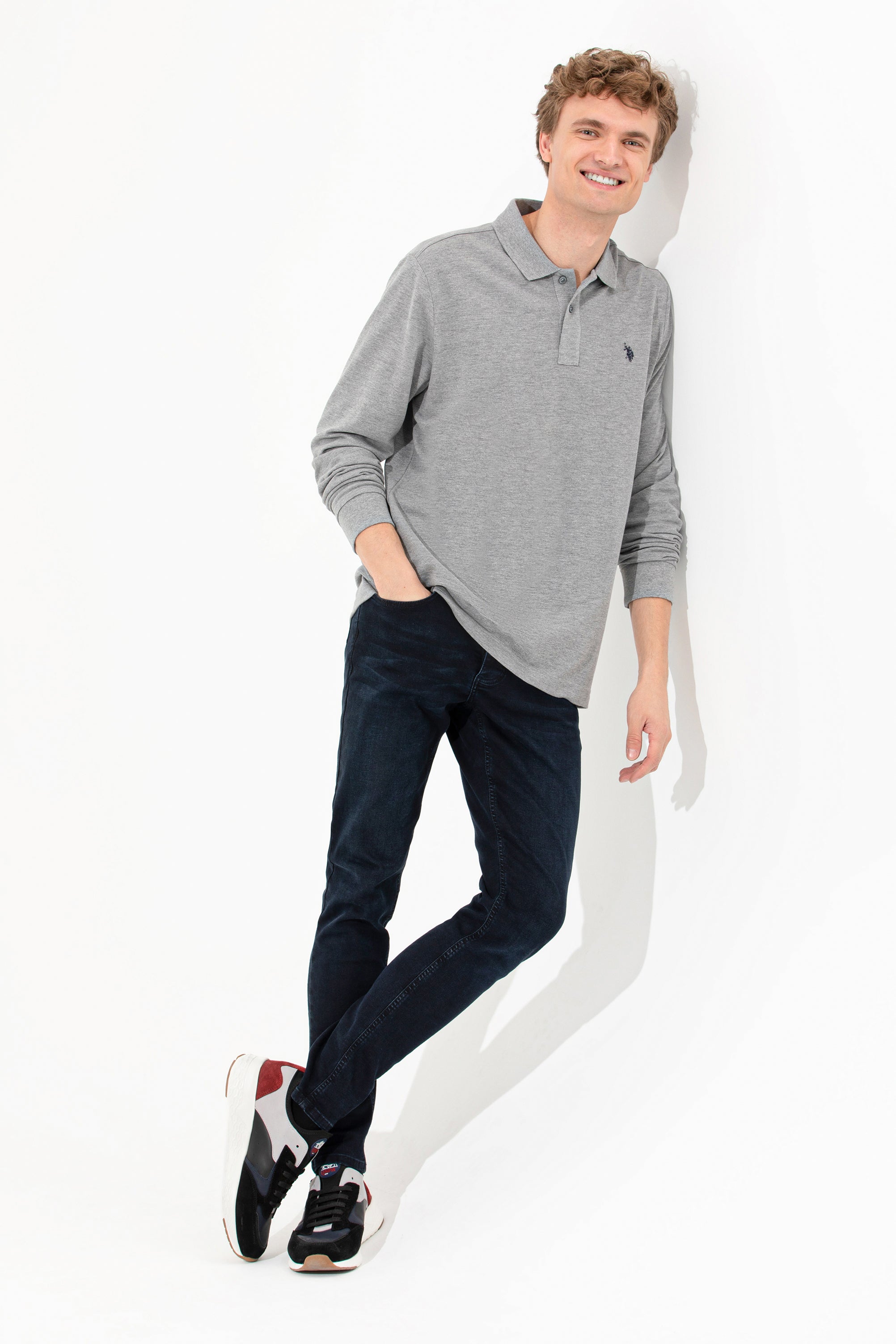 Light Grey Sweat Shirt U.S. Polo Assn.