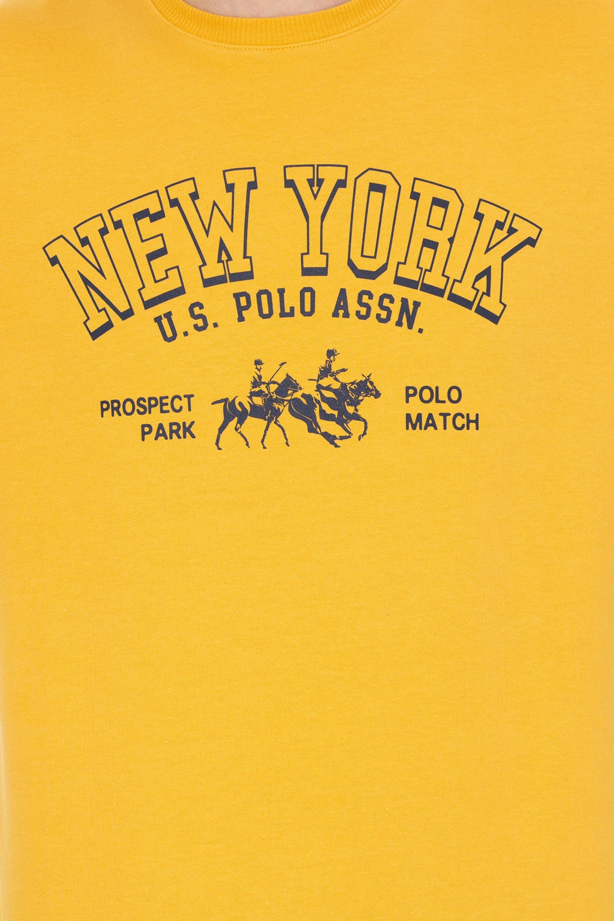 Yellow Sweat Shirt U.S. Polo Assn.