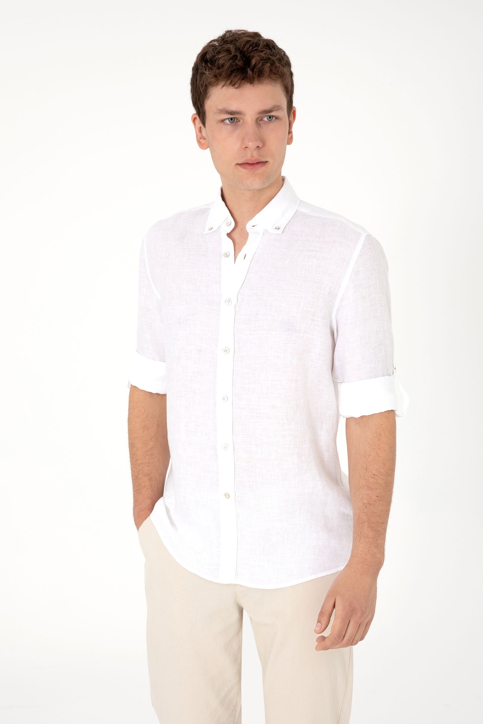 U.S. Polo Assn._White_Shirt Long Sleeve_G081SZ0040 2103097_VR013_01