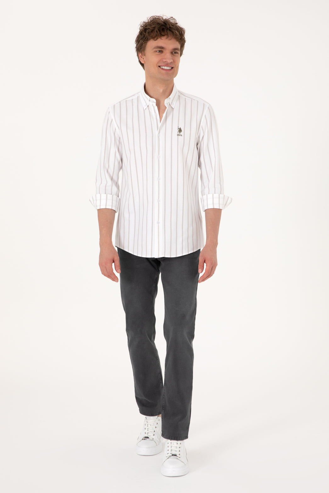 U.S. Polo Assn._Mink_Shirt Long Sleeve_G081SZ0040 2105165_VR052_04