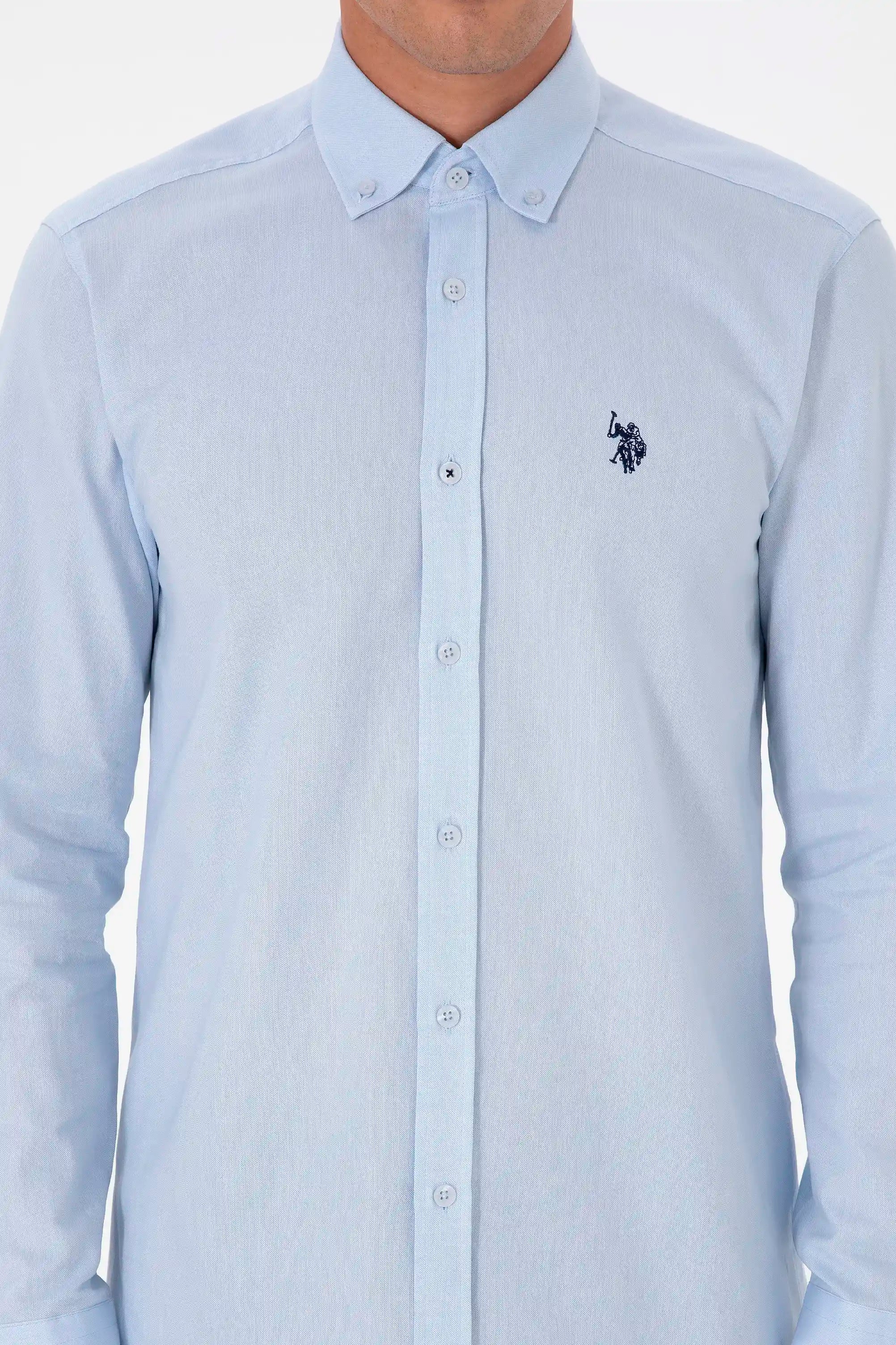 Light Blue Long Sleeve Shirt