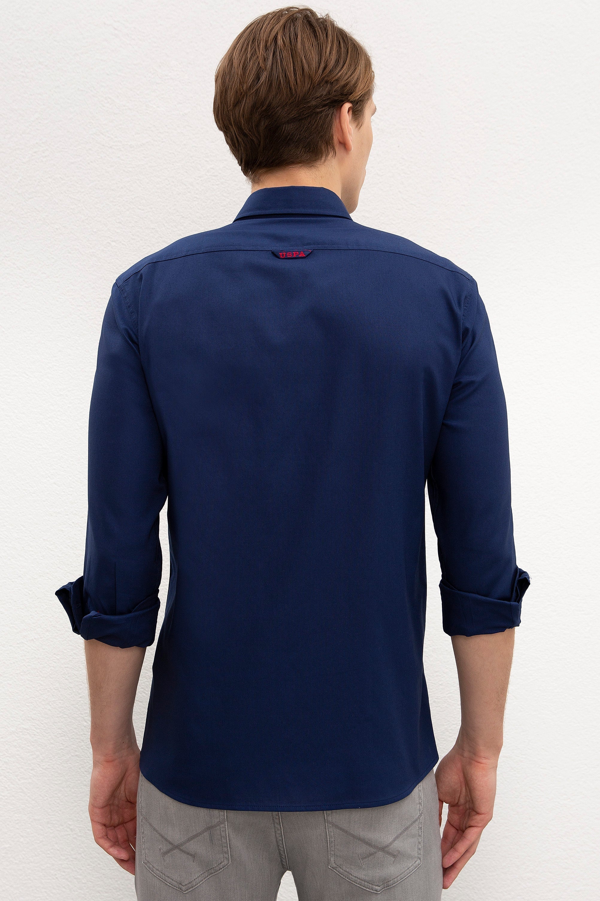 Dark Blue Shirt Long Sleeve U.S. Polo Assn.