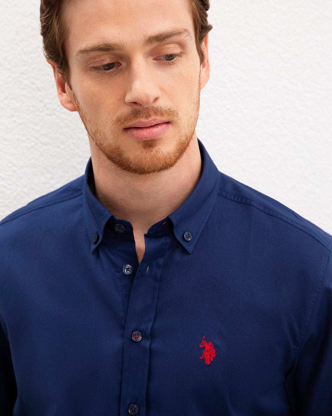 Dark Blue Shirt Long Sleeve U.S. Polo Assn.