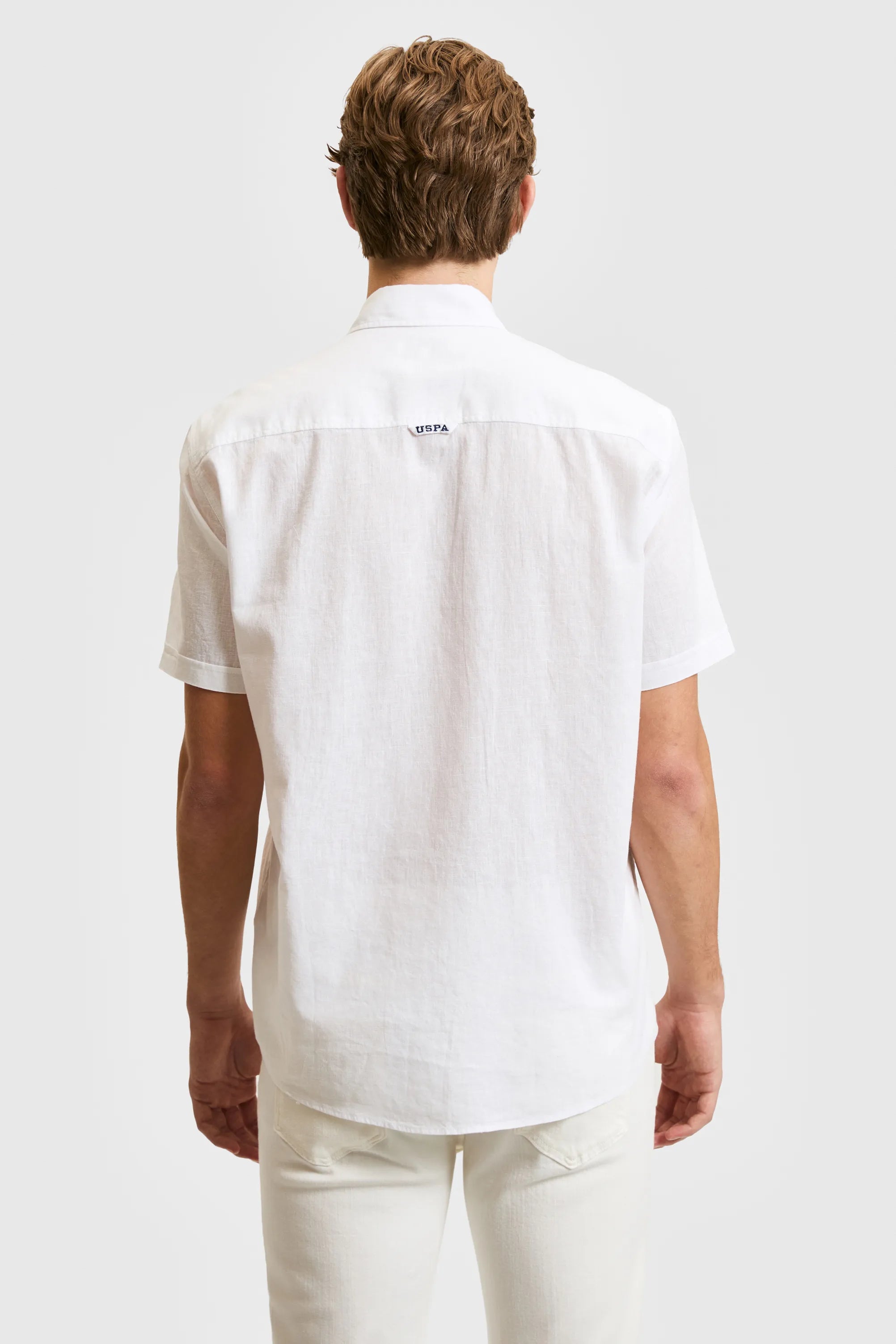 U.S. Polo Assn. White Men White Shirt SKU: G081SZ0040 PU-8862_VR013 Image 05