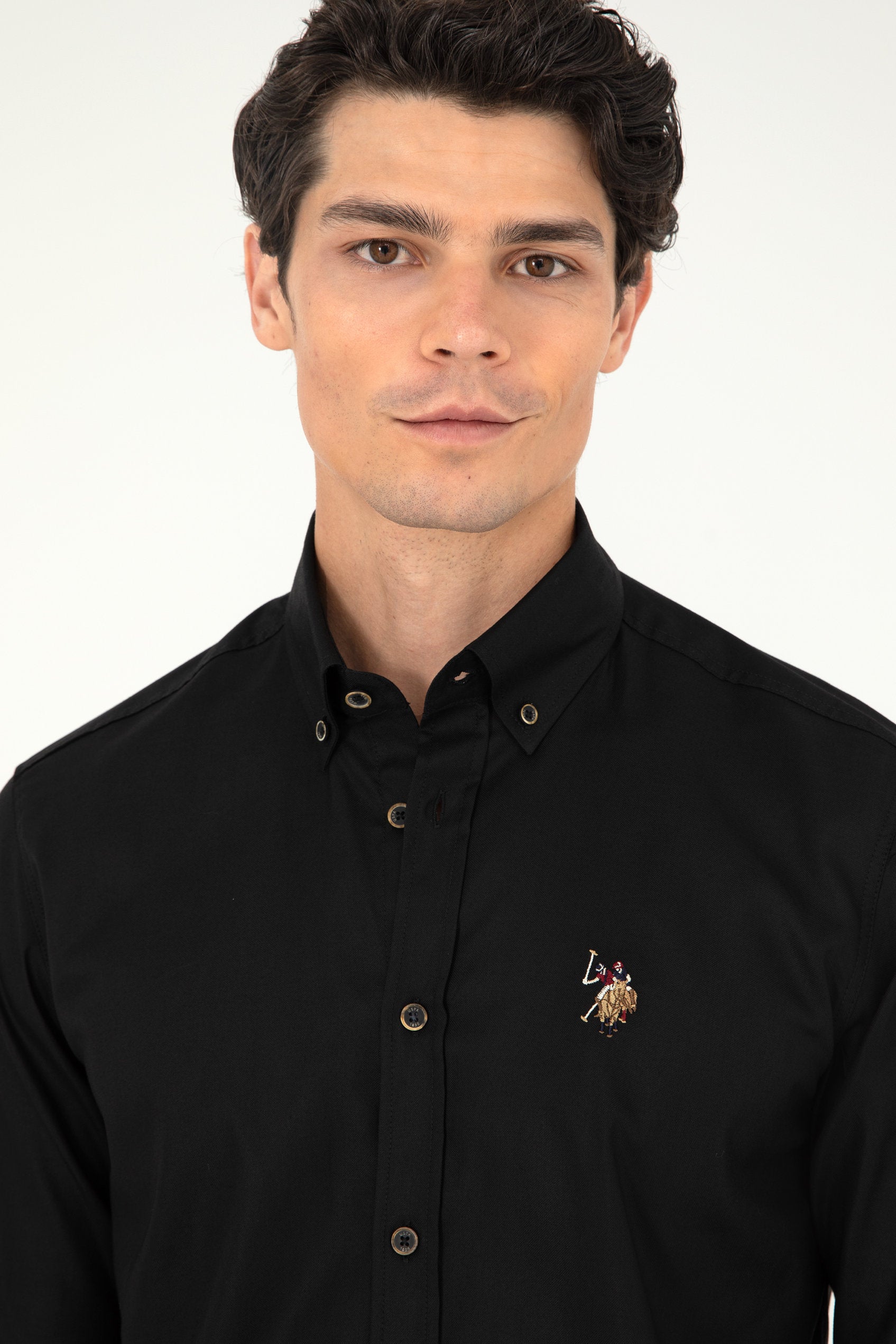 Black Shirt Long Sleeve_G081SZ0040 1962279_VR046_02