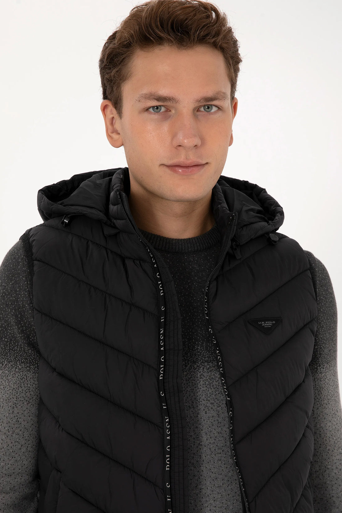 U.S. Polo Assn._Black_Black Vest Jacket_G081SZ0100 2246383_VR046_02