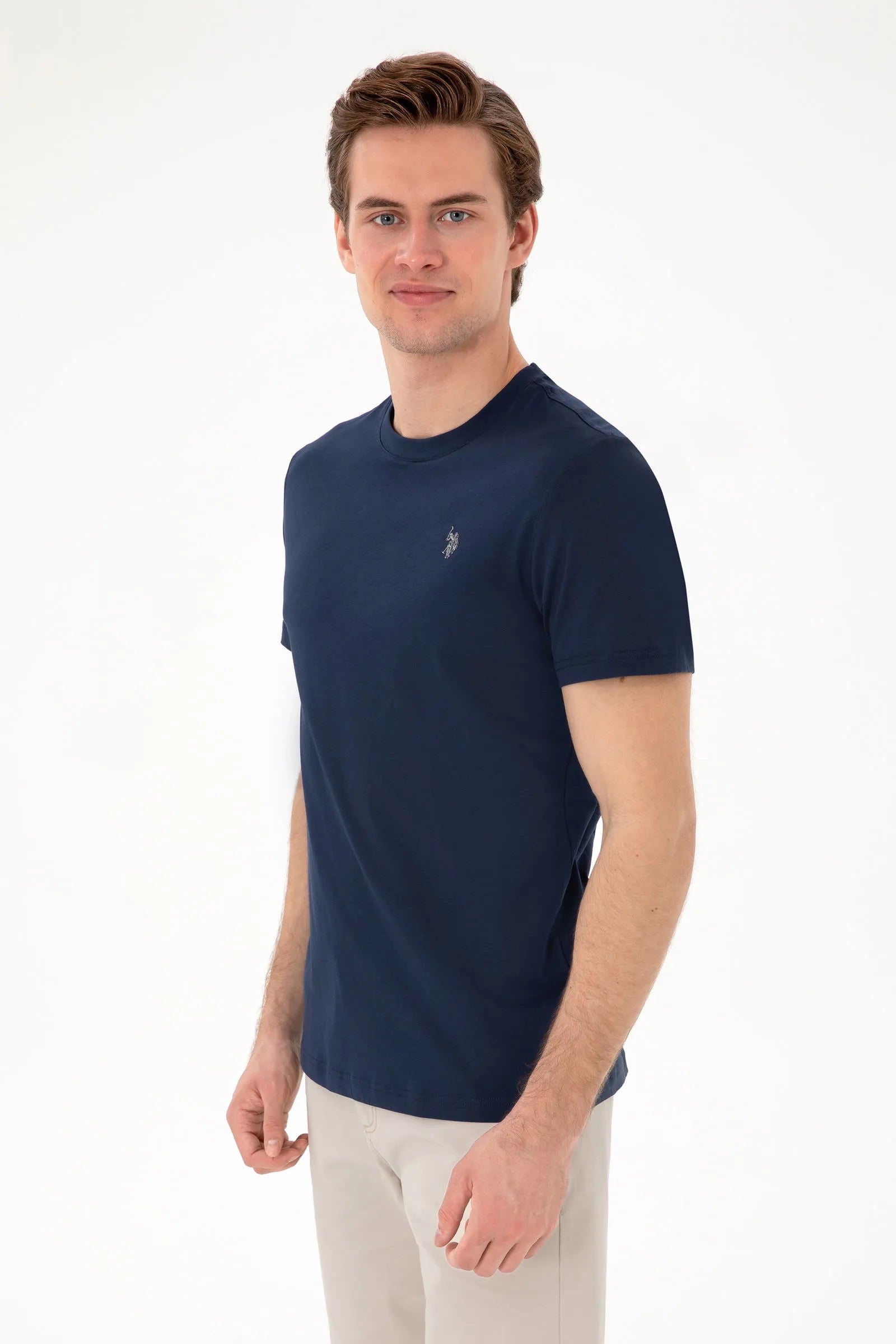 U.S. Polo Assn. Navy Blue Men Navy Blue T-Shirt SKU: G081SZ0110 2084276_VR033 Image 01