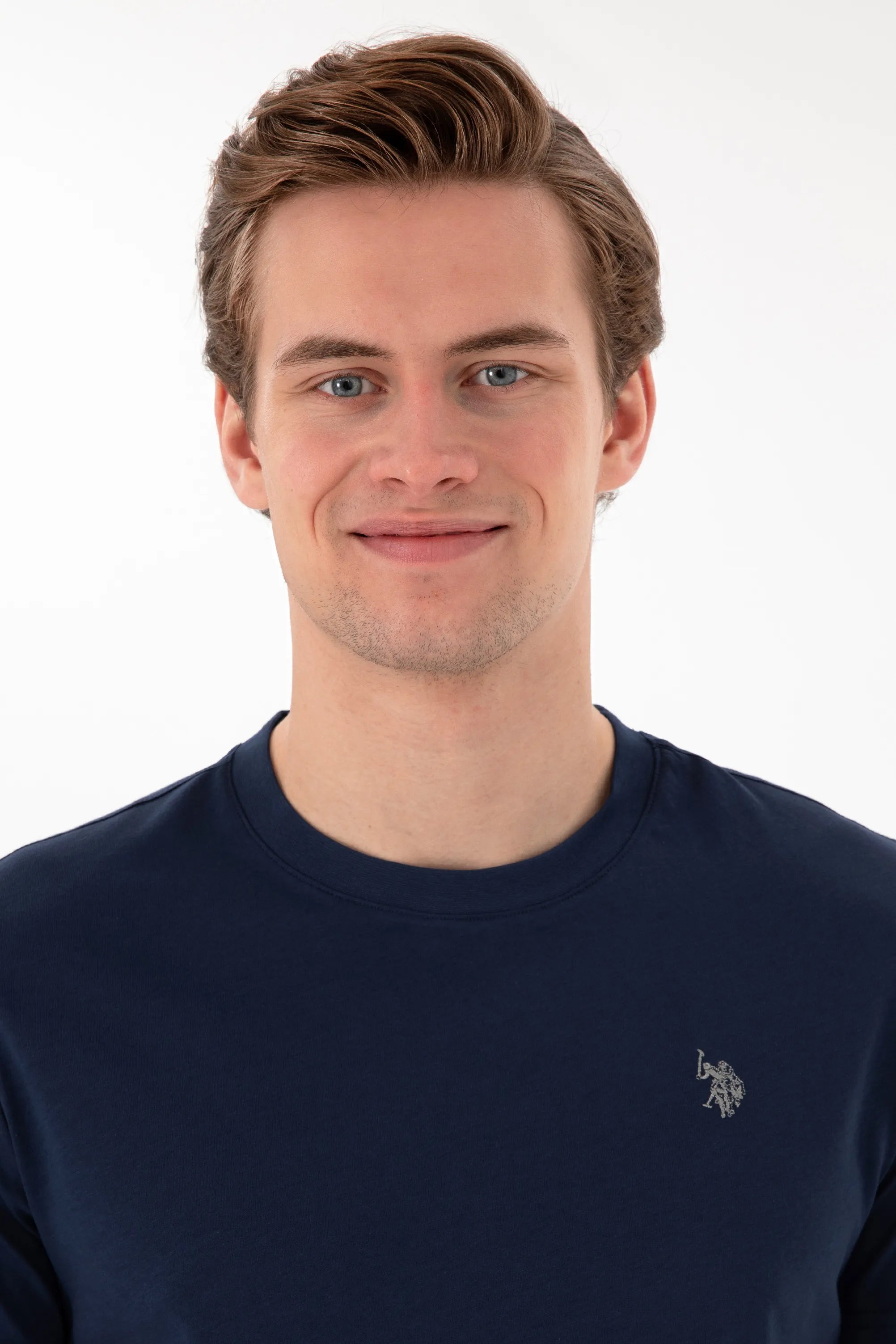 U.S. Polo Assn. Navy Blue Men Navy Blue T-Shirt SKU: G081SZ0110 2084276_VR033 Image 02