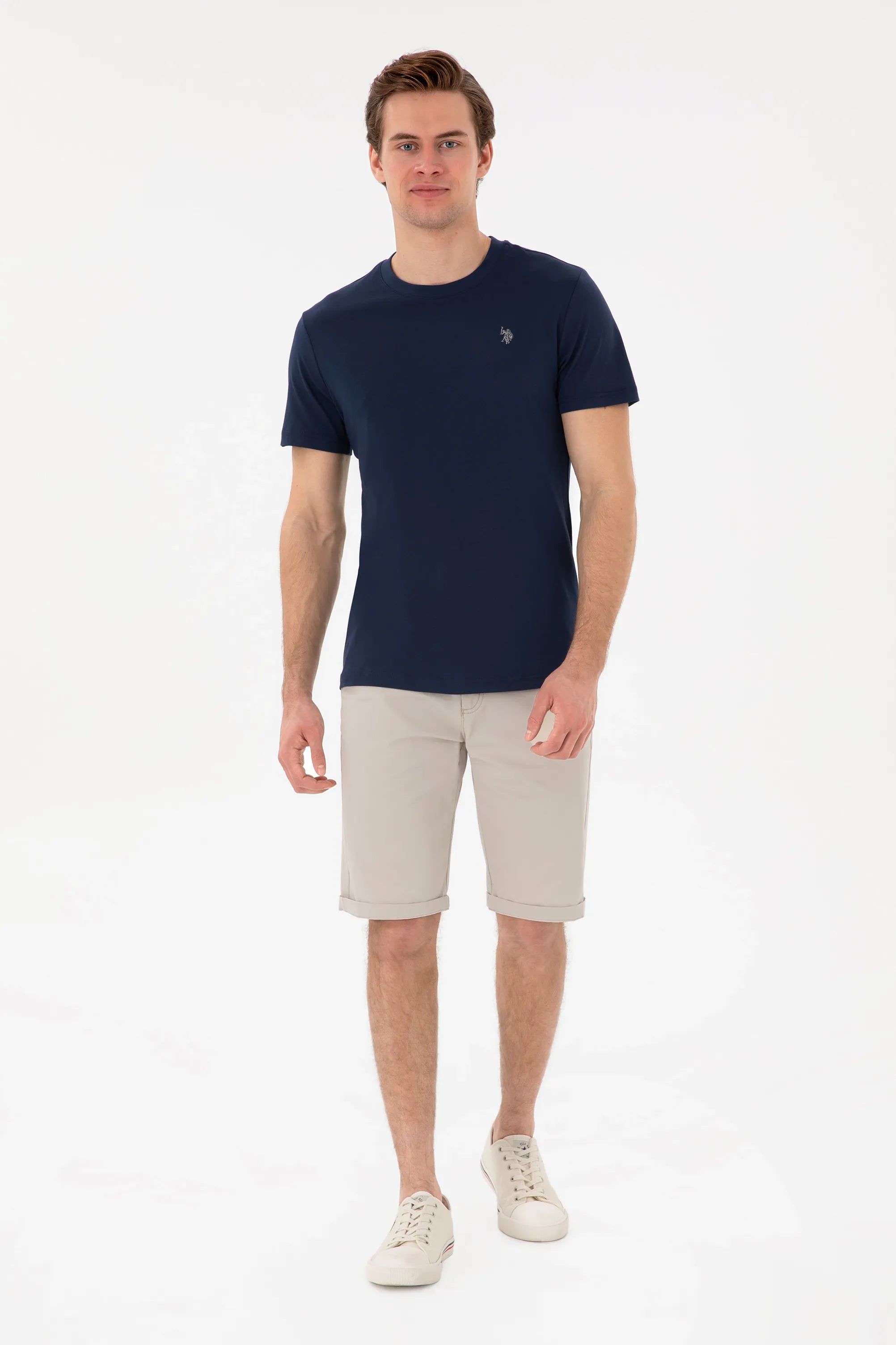 U.S. Polo Assn. Navy Blue Men Navy Blue T-Shirt SKU: G081SZ0110 2084276_VR033 Image 04