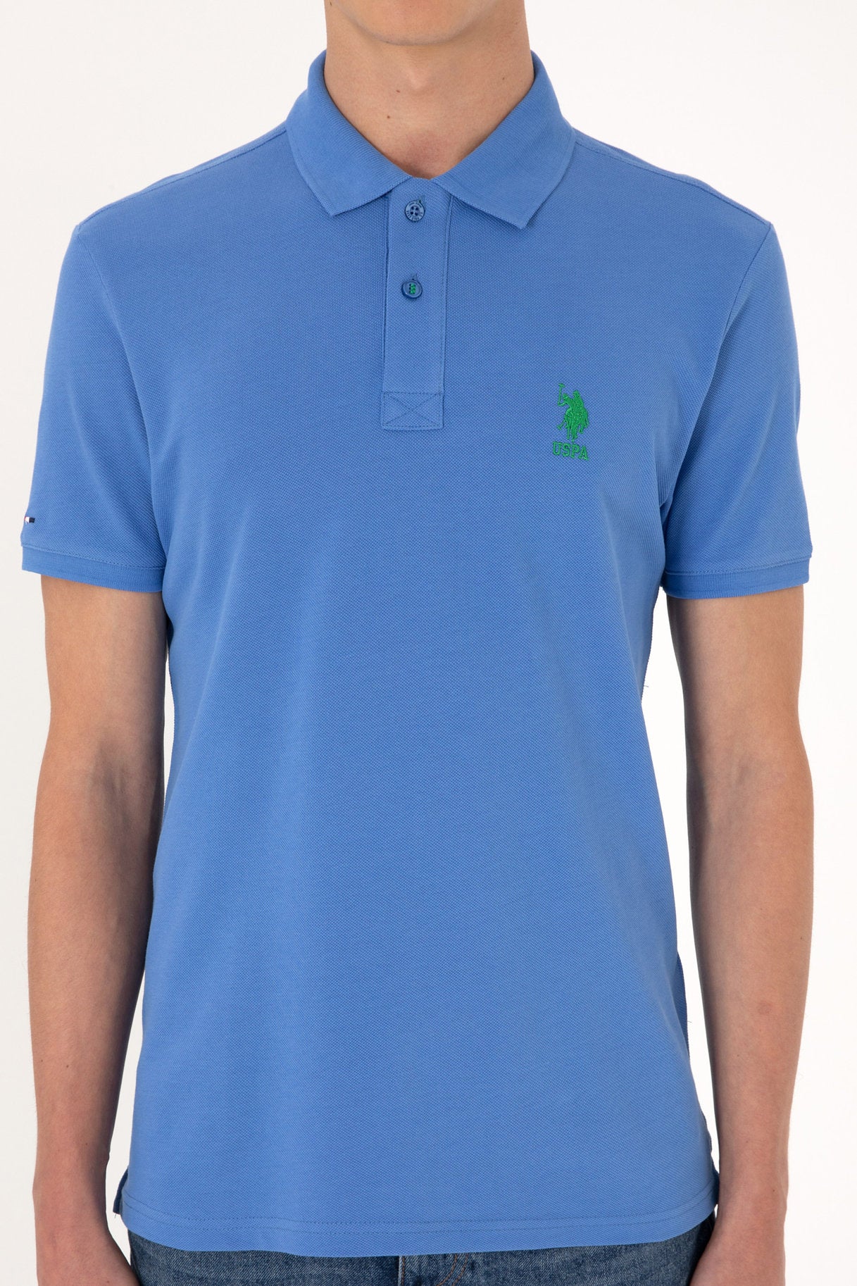 U.S. Polo Assn._Indigo Polo Shirt_G081SZ0110 2084410_VR028_04